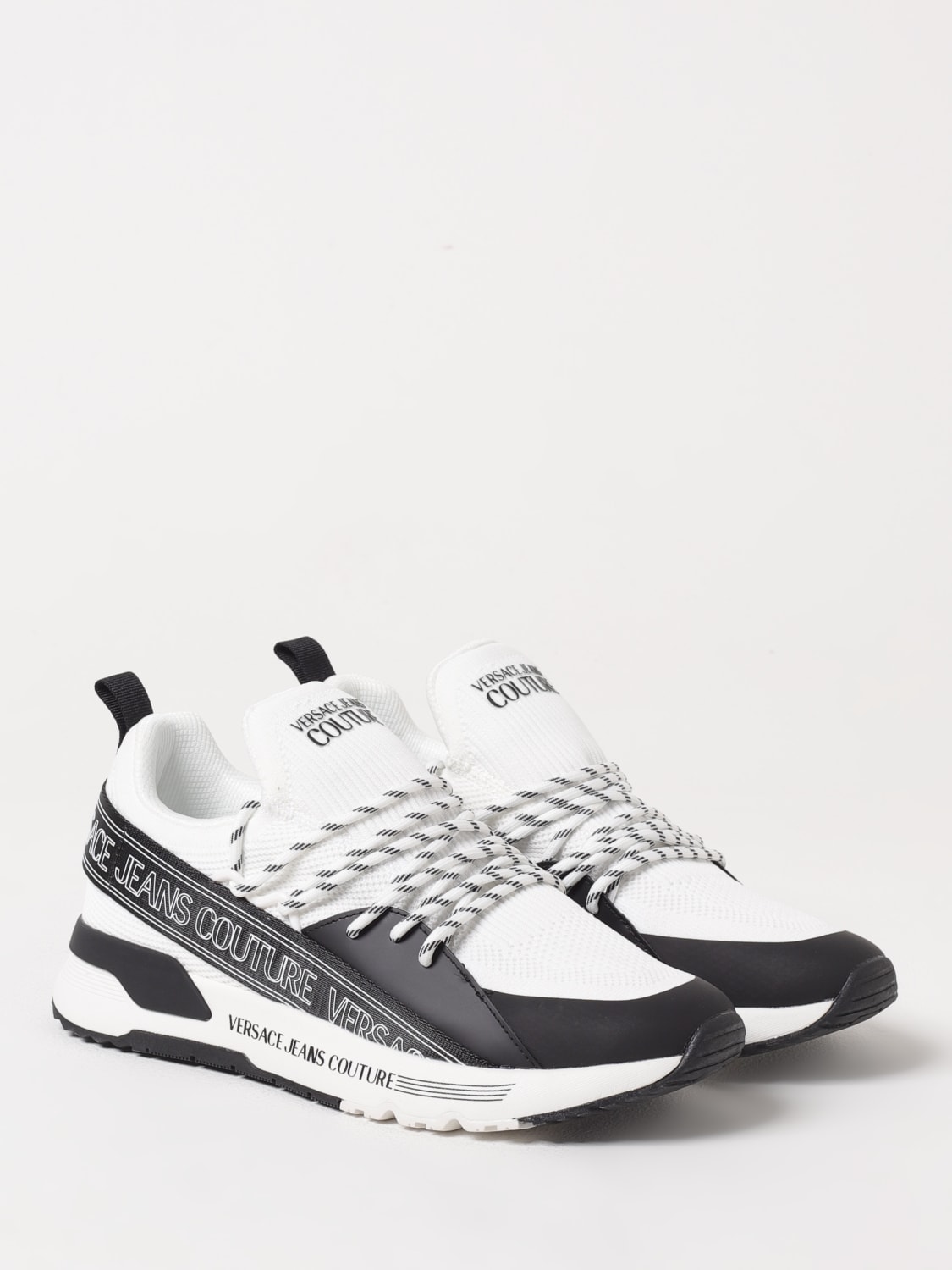 VERSACE JEANS COUTURE SNEAKERS: Sneakers men Versace Jeans Couture, White - Img 2