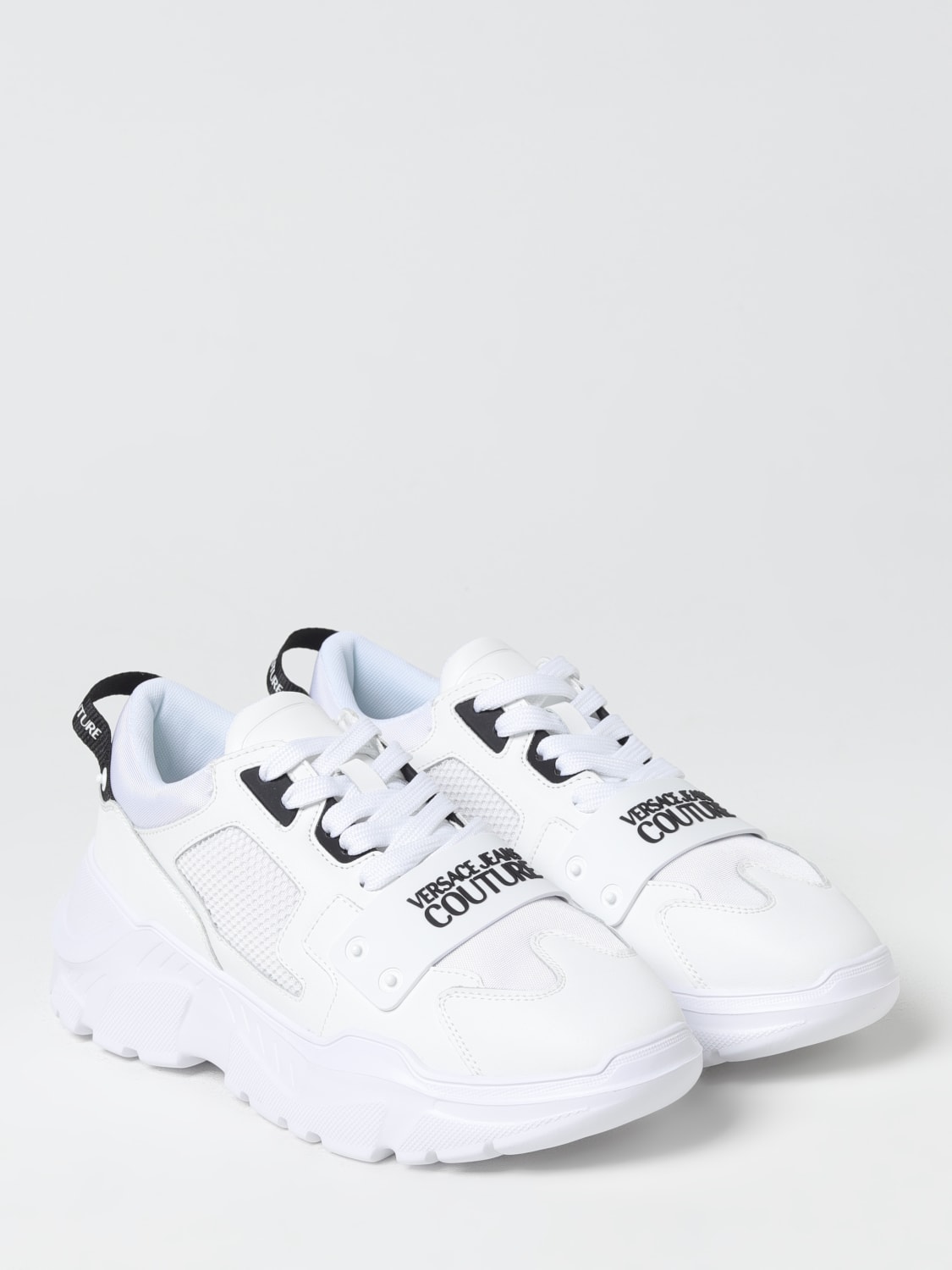 スニーカー VERSACE JEANS COUTURE Men Sneakers White 78YA3SC4ZSC55 003 VERSACE JEANS COUTURE: Sneakers men - White | Versace Jeans