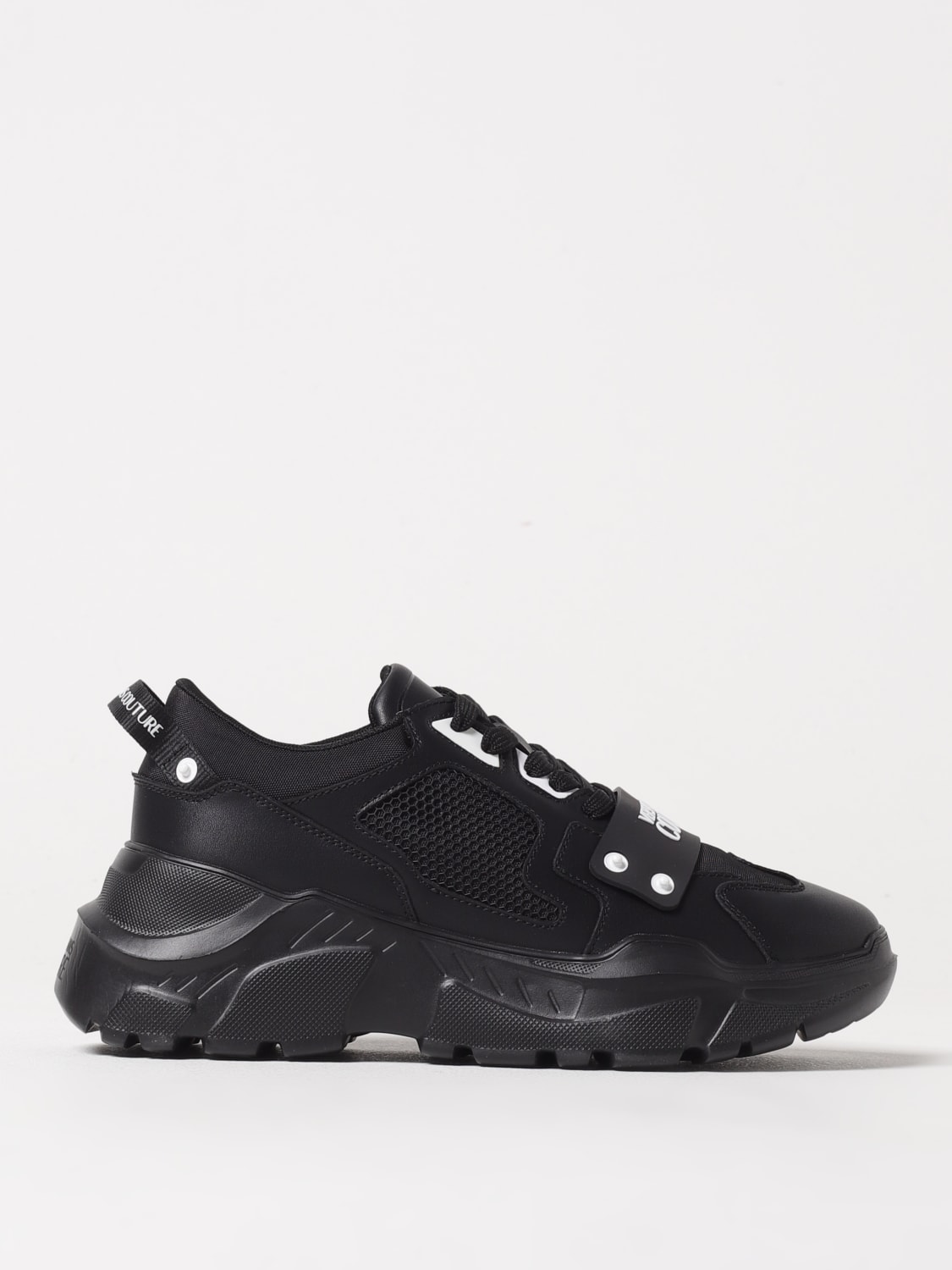VERSACE JEANS COUTURE: Sneakers men - Black | Versace Jeans