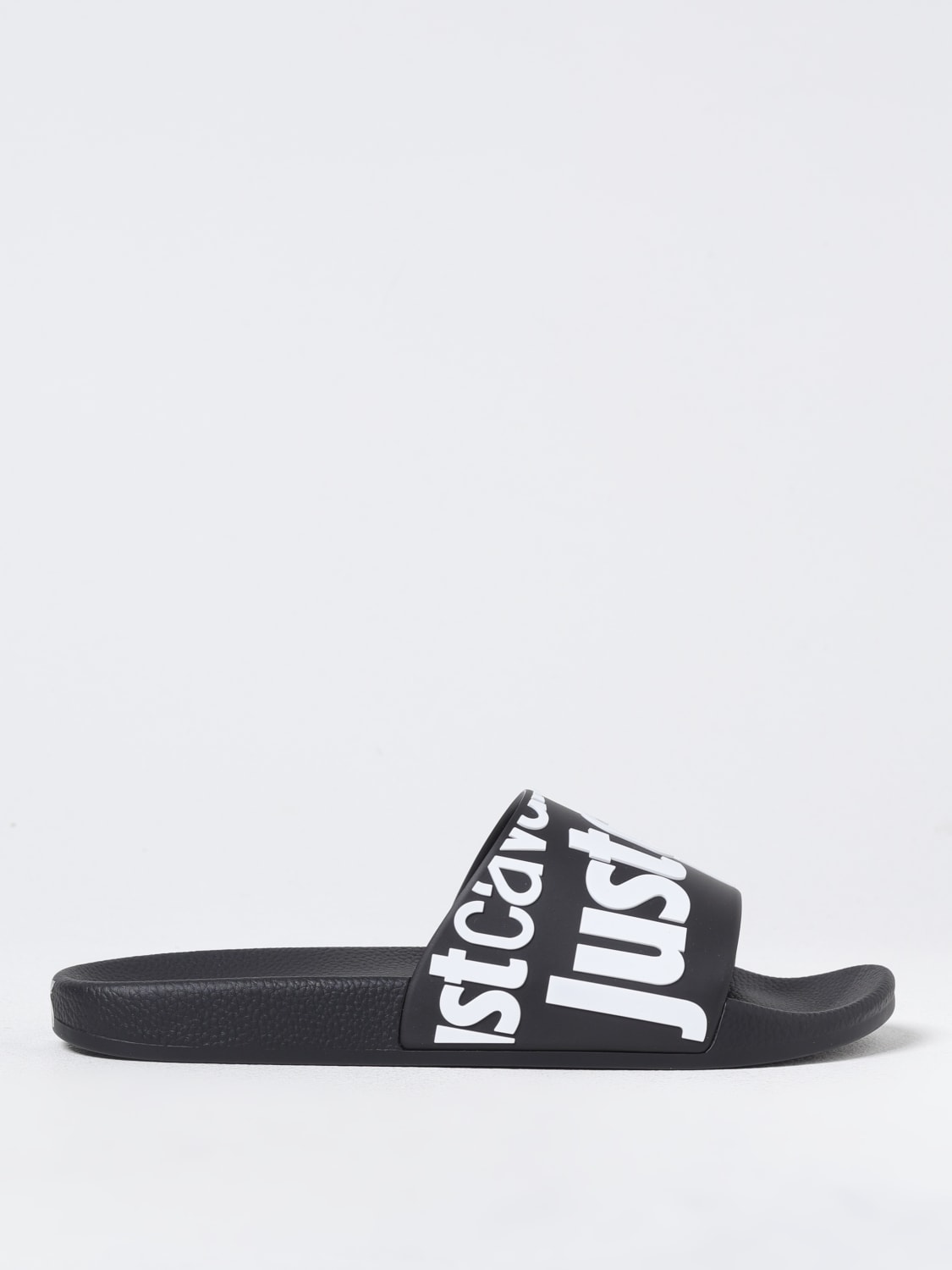 サンダル JUST CAVALLI Men Sandals Black 78QA3SZ1ZS785 L01 JUST CAVALLI: Sandals men - Black | Just Cavalli sandals