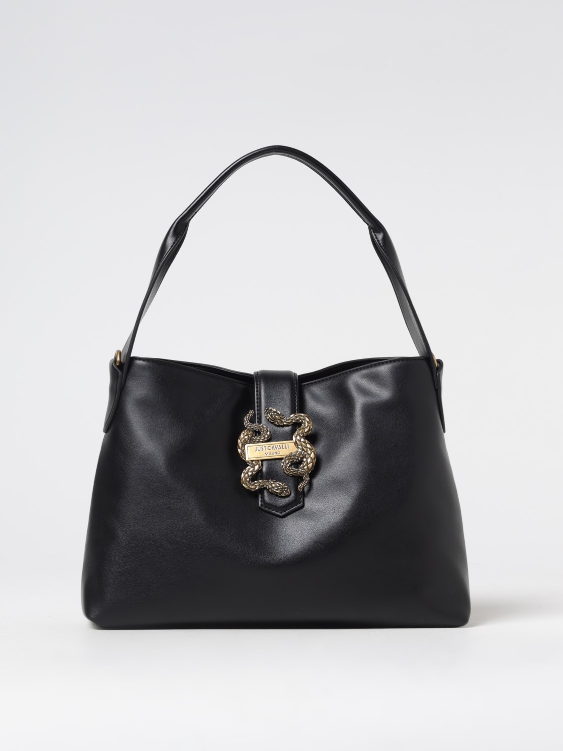 JUST CAVALLI SCHULTERTASCHE: Schultertasche damen Just Cavalli, Schwarz - Img 1
