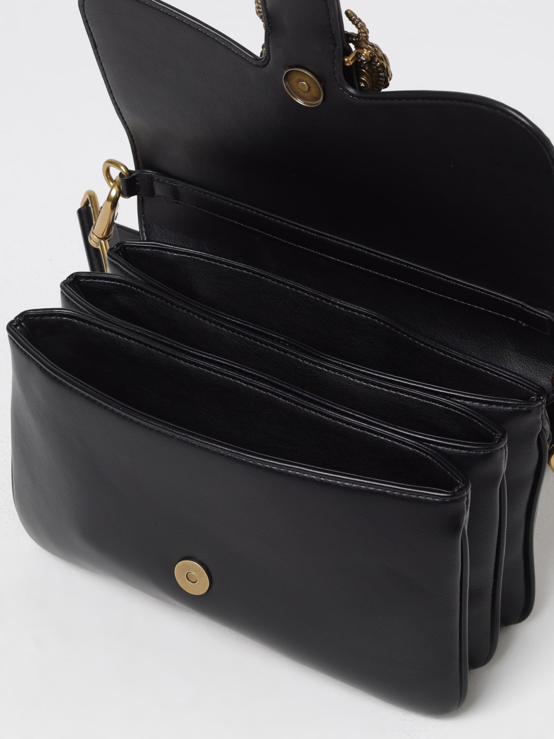 JUST CAVALLI BORSA A SPALLA: Borsa Just Cavalli in pelle sintetica , Nero - Img 3