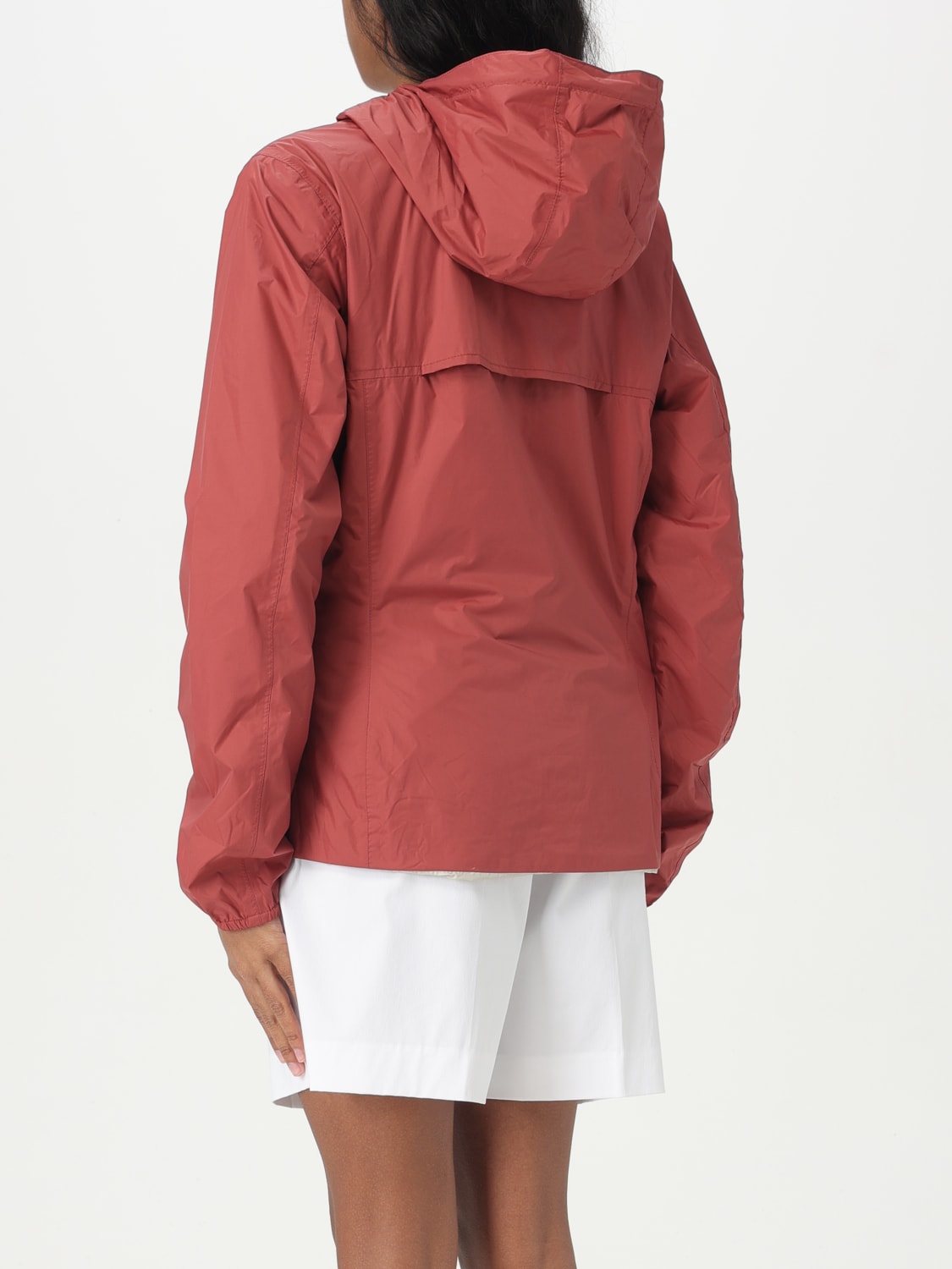 ジャケット K-WAY Woman Jacket Green K41317W B0W K-WAY: women's jacket - Green | K-Way jacket K41317W online