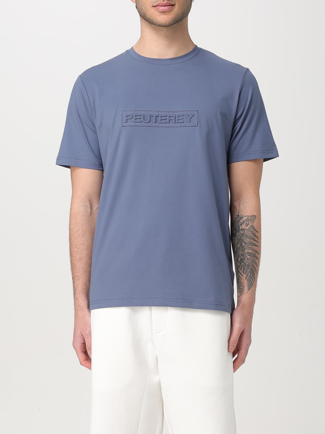 PEUTEREY T-SHIRT: T-shirt men Peuterey, Blue - Img 1