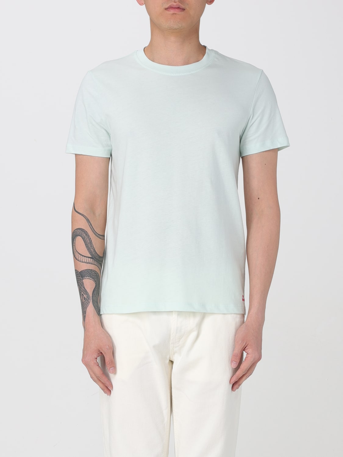 Tシャツ・カットソー PEUTEREY Men T-shirt Ice PEU547599011969 125 PEUTEREY: T-shirt men - Ice | Peuterey t-shirt