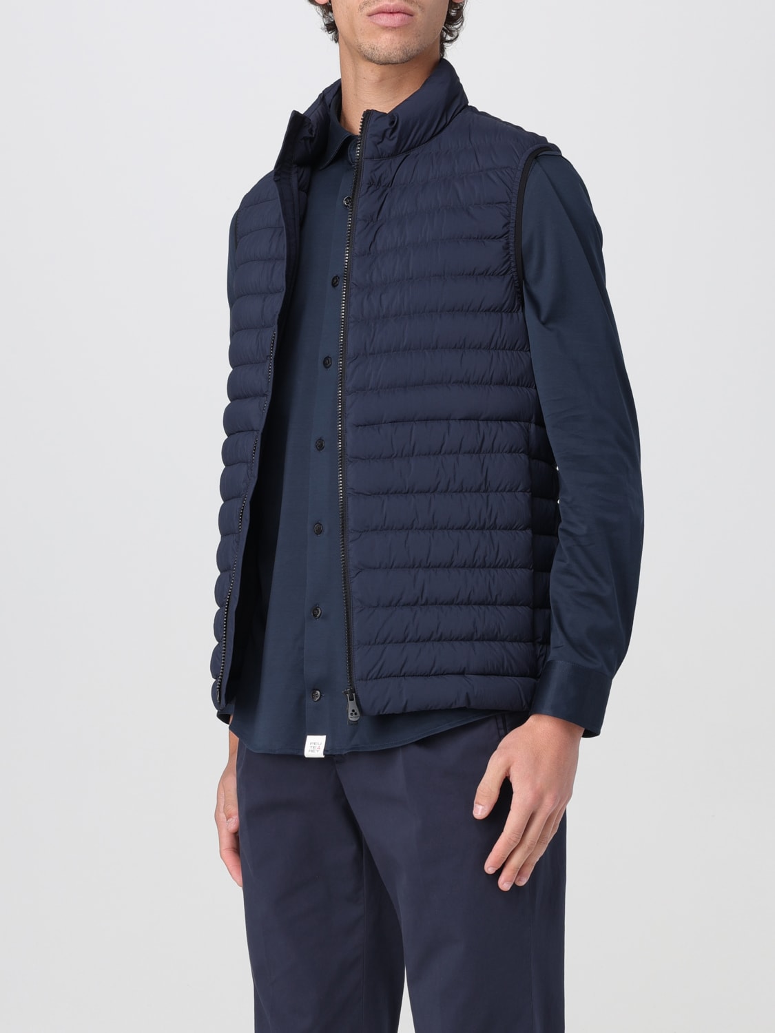 PEUTEREY SUIT VEST: Suit vest men Peuterey, Blue - Img 3