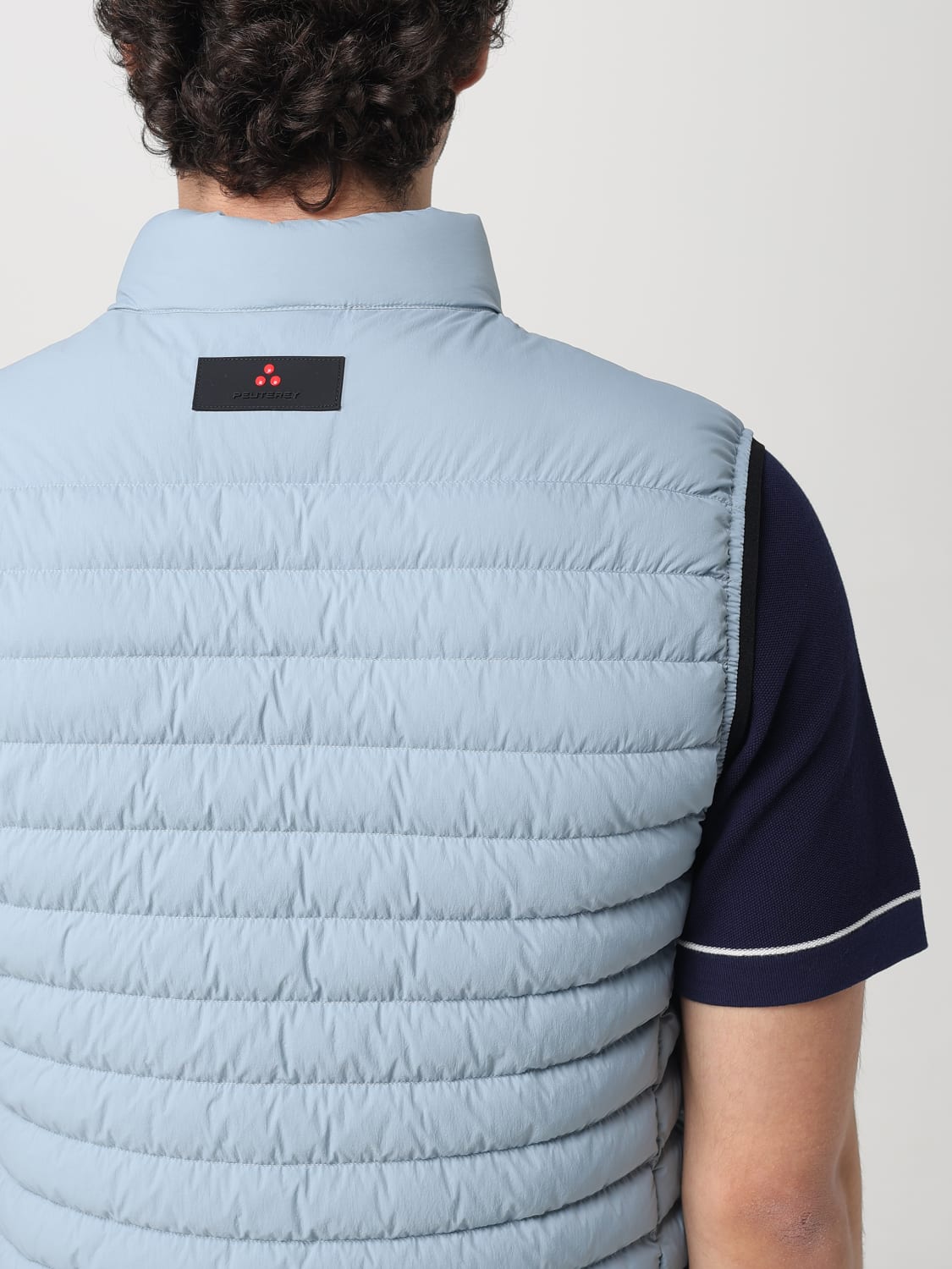PEUTEREY SUIT VEST: Suit vest men Peuterey, Sky Blue - Img 4