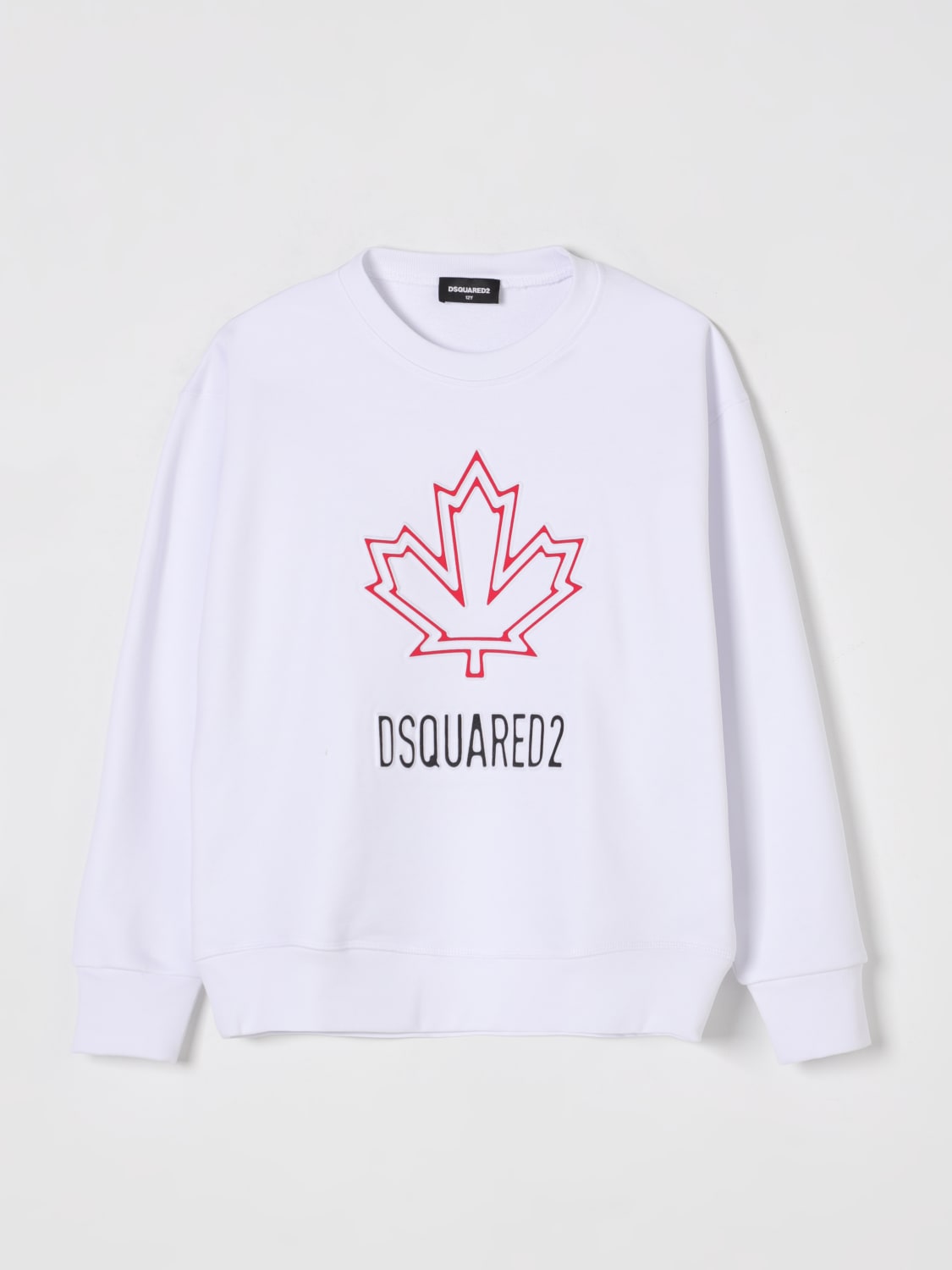 DSQUARED2 PULL: Pull enfant Dsquared2, Blanc - Img 1