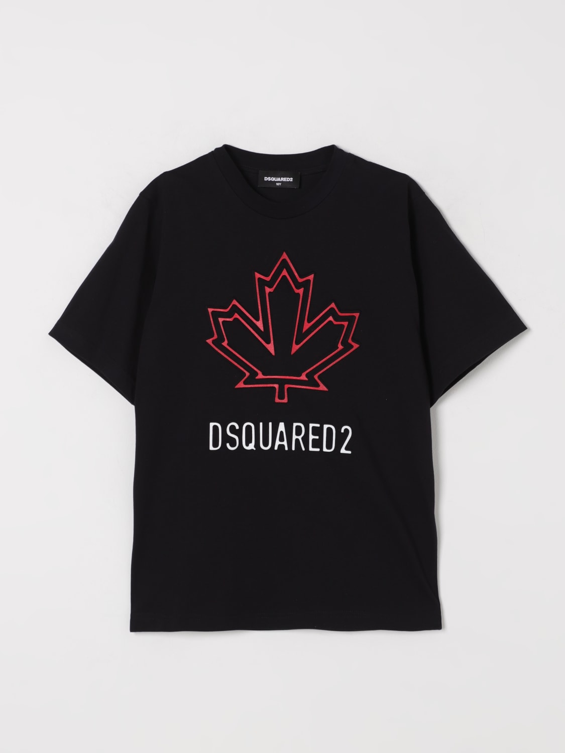 DSQUARED2 T-SHIRT: T-shirt kids Dsquared2, Black - Img 1