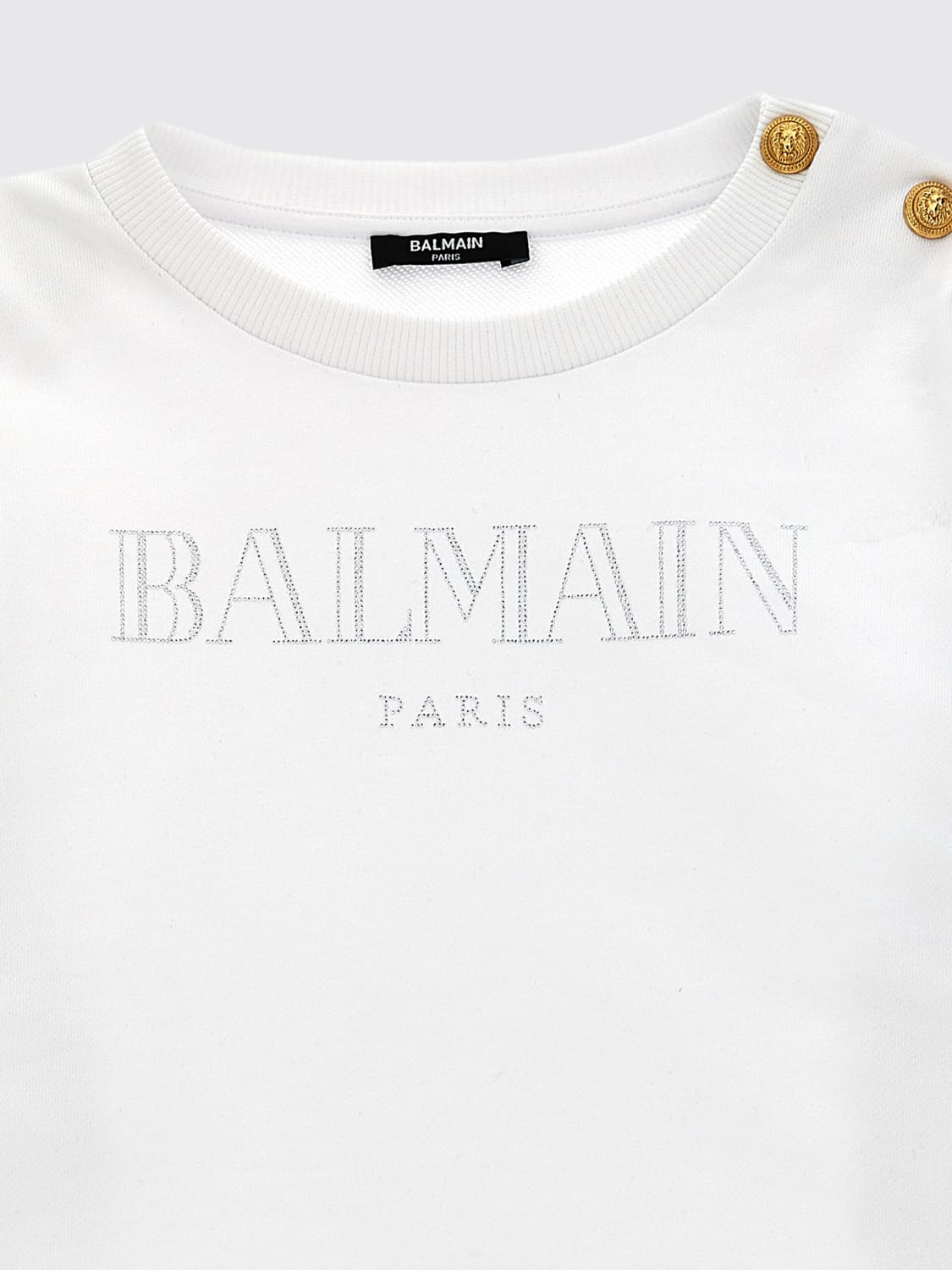 BALMAIN PULL: Pull enfant Balmain, Blanc - Img 3