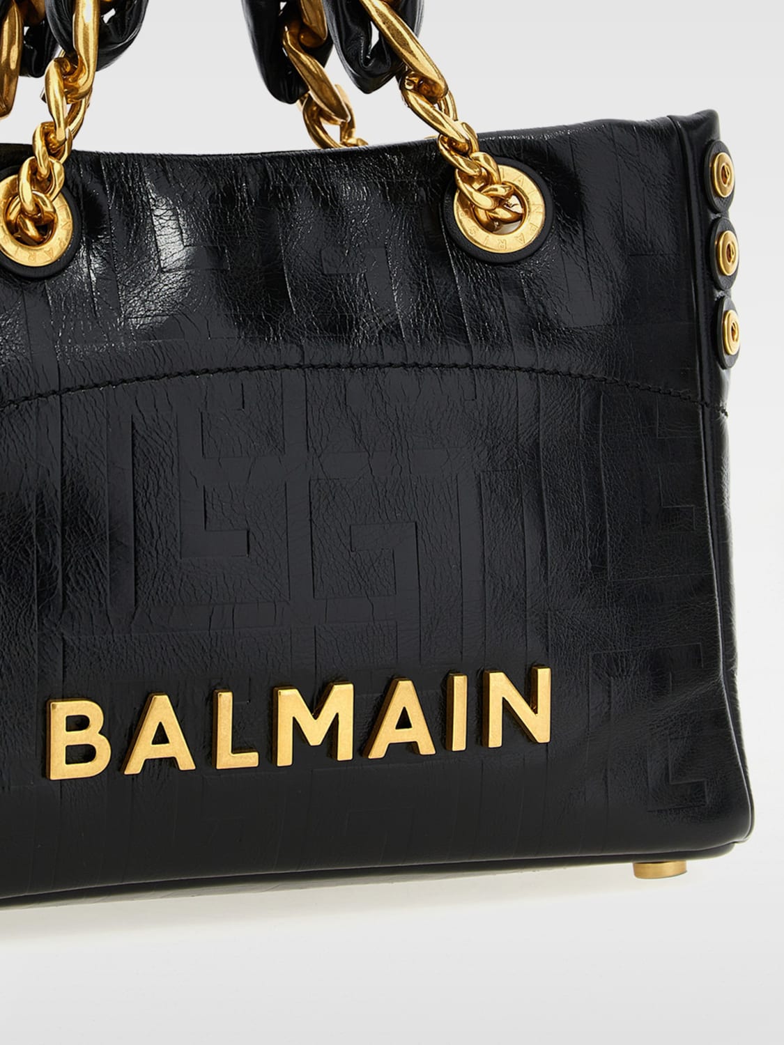 ショルダーバッグ・ポシェット BALMAIN Woman Shoulder bag Black EN1FD871LETF 0PA BALMAIN: Shoulder bag woman - Black | Balmain shoulder bag