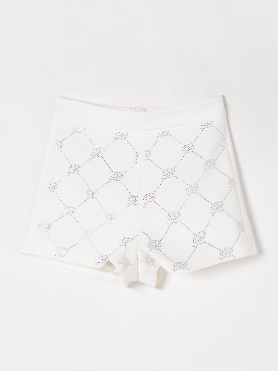 MISS BLUMARINE ショートパンツ: ショートパンツ ボーイ Miss Blumarine, アイボリー - Img 1