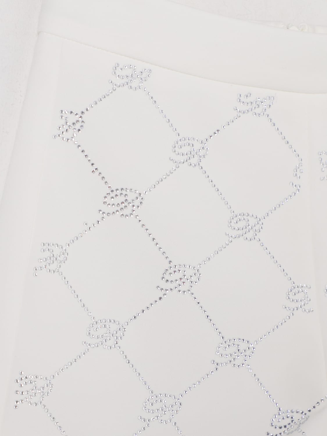 MISS BLUMARINE ショートパンツ: ショートパンツ ボーイ Miss Blumarine, アイボリー - Img 3