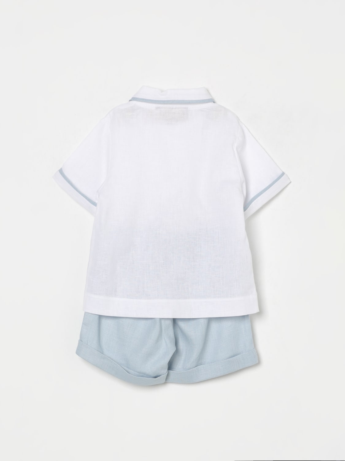 LA STUPENDERIA JUMPSUIT: Romper kids La Stupenderia, Gnawed Blue - Img 2