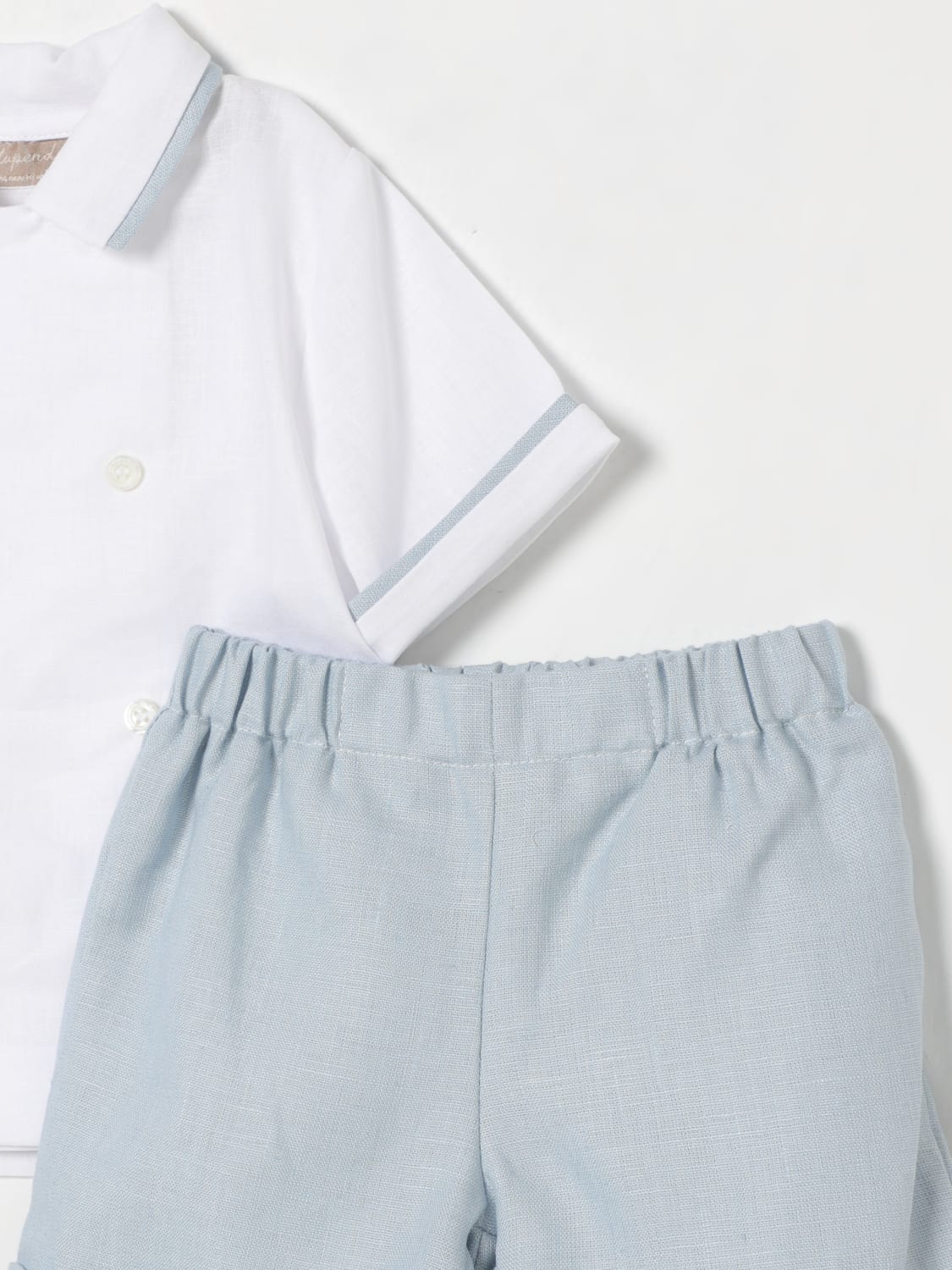 LA STUPENDERIA JUMPSUIT: Romper kids La Stupenderia, Gnawed Blue - Img 3