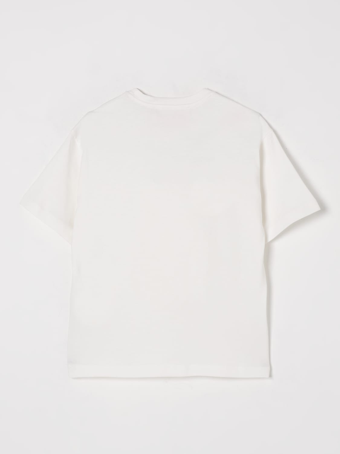 MISS BLUMARINE T-SHIRT: T-shirt kinder Miss Blumarine, Ivory - Img 2