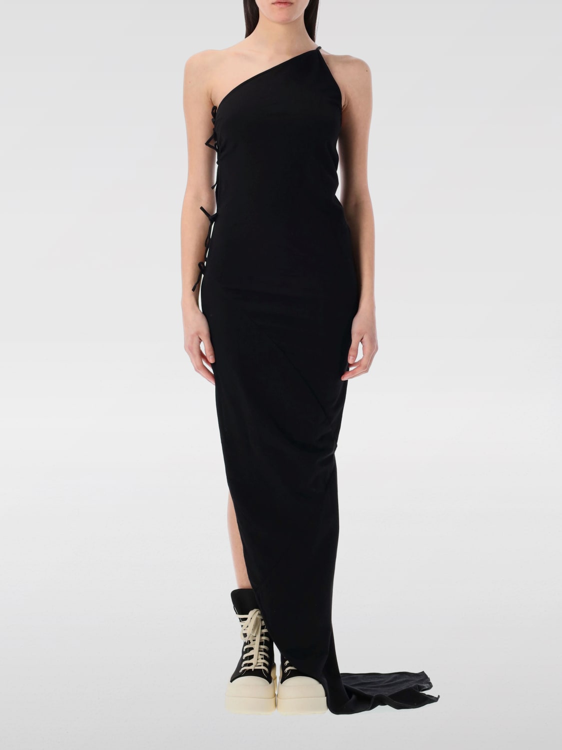 RICK OWENS DRKSHDW KLEID: Kleider damen Drkshdw, Schwarz - Img 1