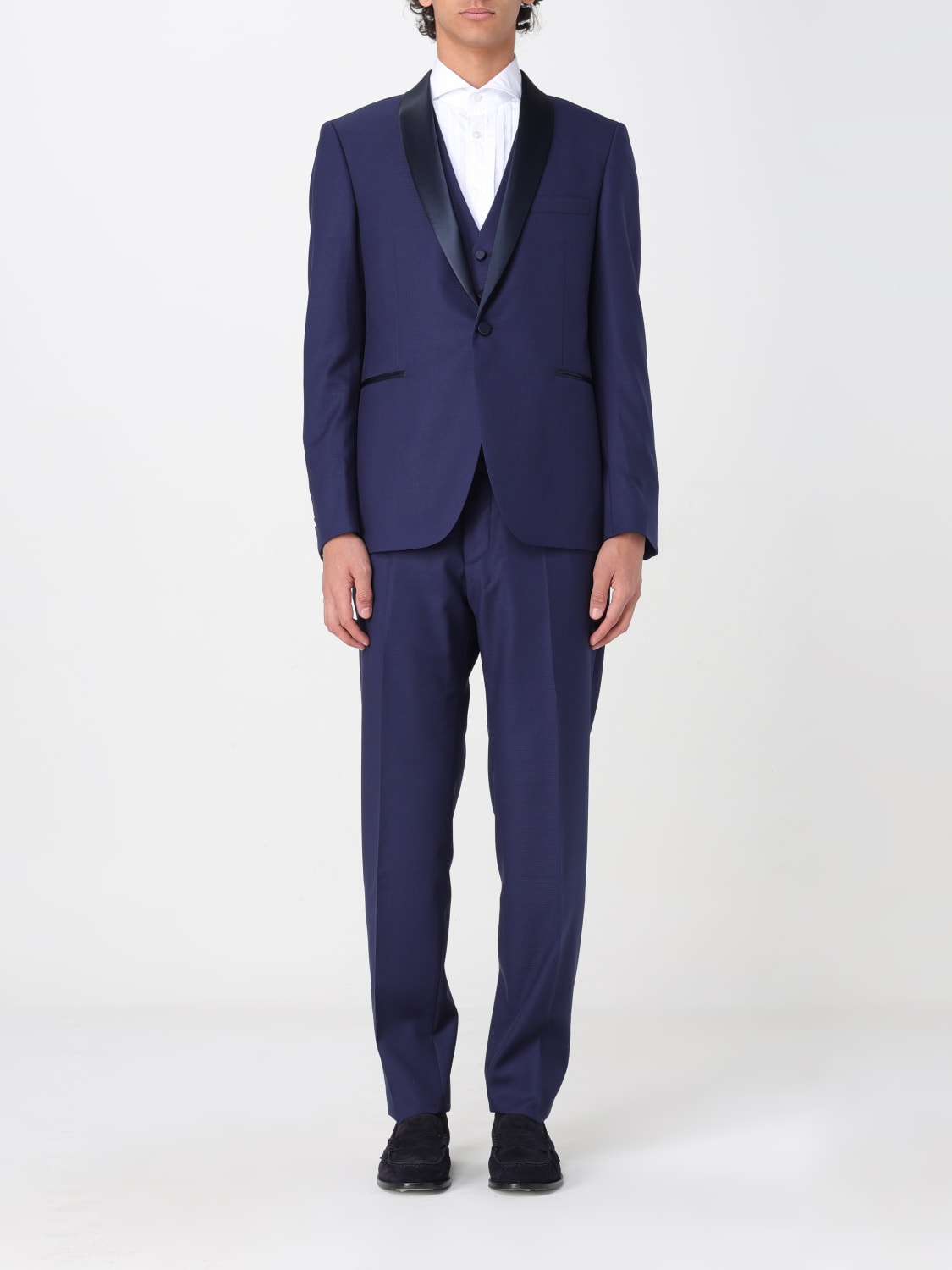 TAGLIATORE COSTUME: Blazer homme Tagliatore, Bleu Marine - Img 1