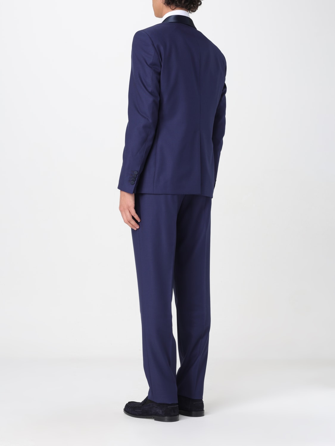 TAGLIATORE COSTUME: Blazer homme Tagliatore, Bleu Marine - Img 3