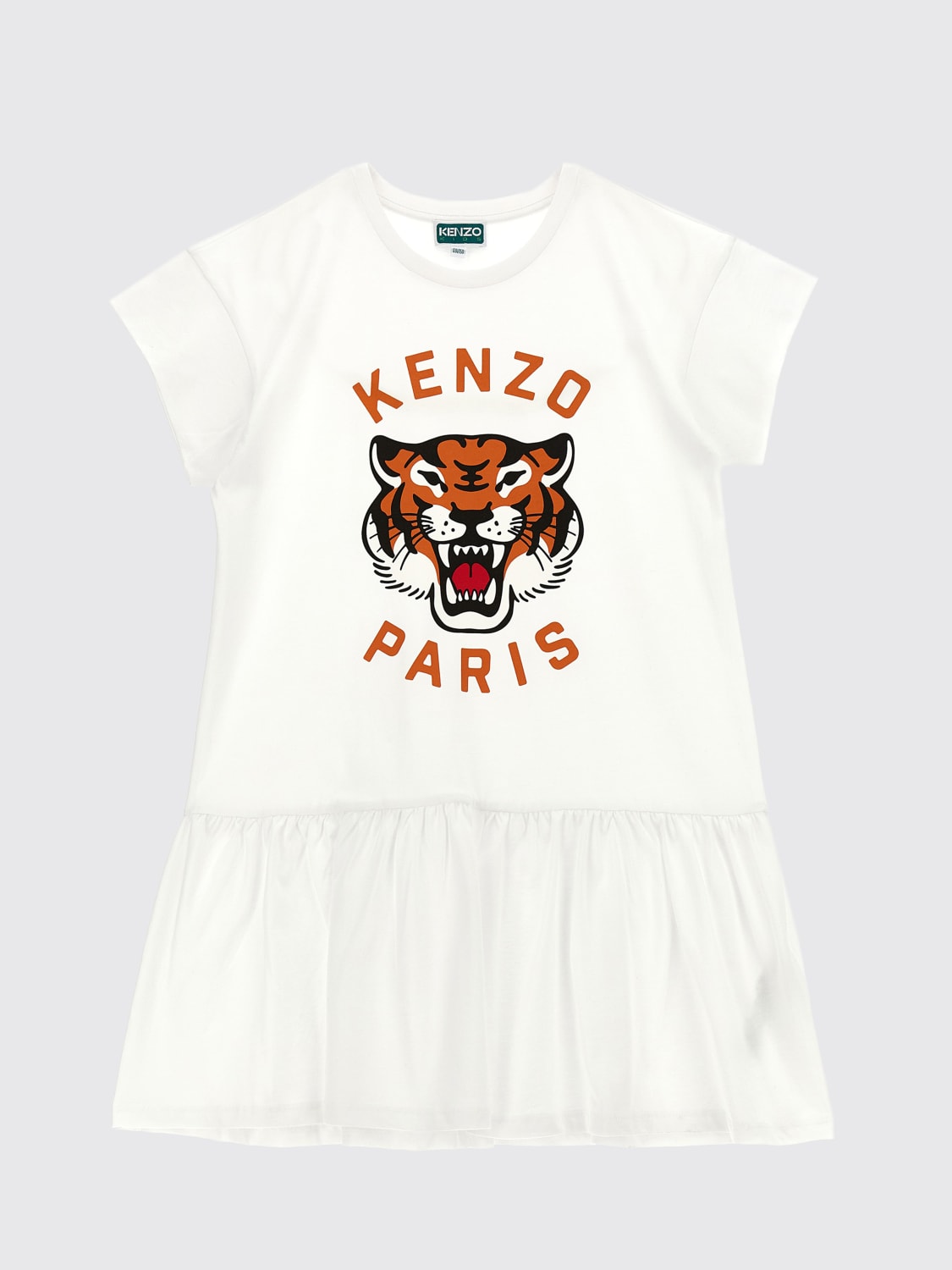 KENZO KIDS DRESS: Romper kids Kenzo Kids, White - Img 1