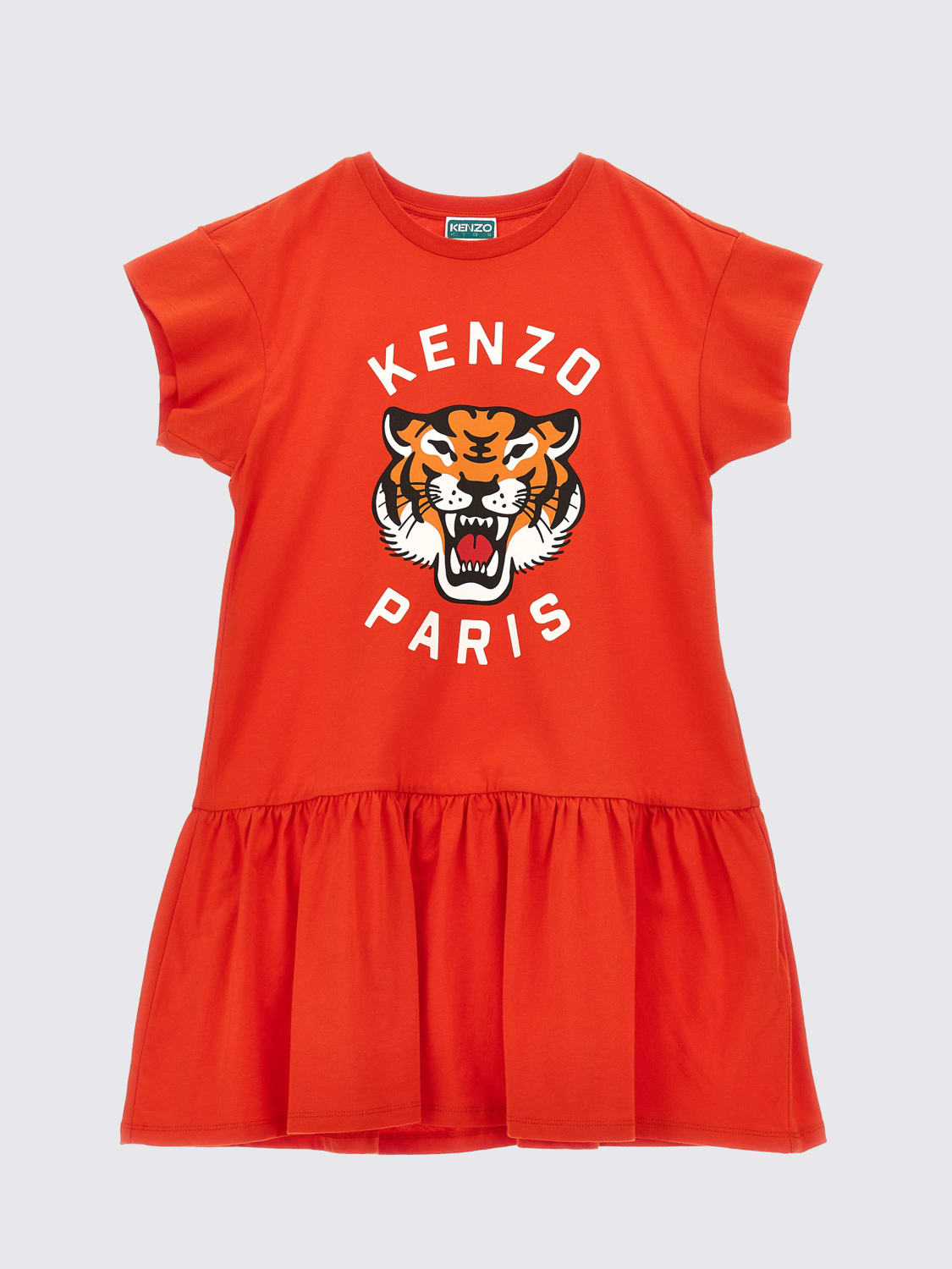KENZO KIDS DRESS: Romper kids Kenzo Kids, Red - Img 1