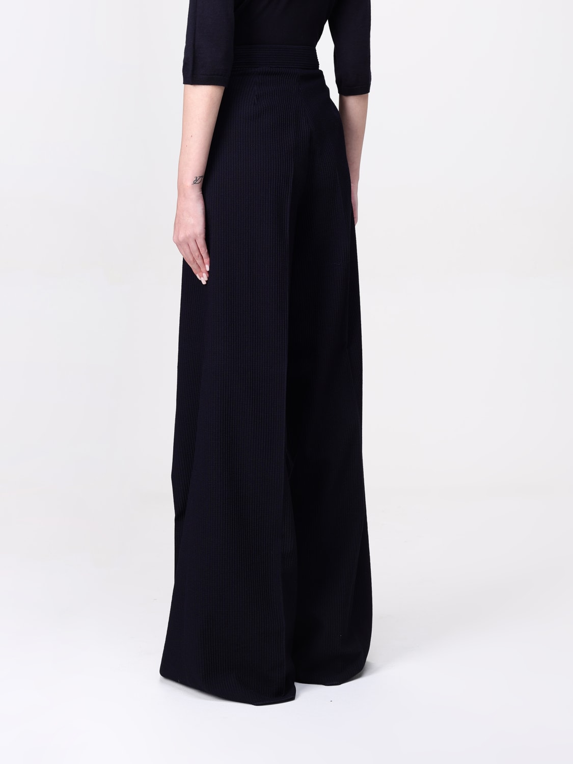 パンツ MAX MARA Woman Pants Blue 2511131071600 001 MAX MARA: Pants woman - Blue | Max Mara pants 2511131071600