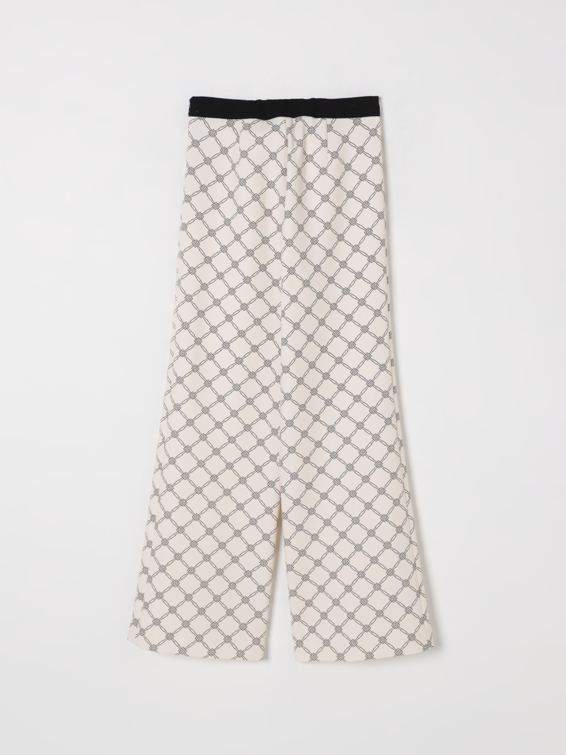 ELISABETTA FRANCHI LA MIA BAMBINA PANTALONES: Pantalón niños Elisabetta Franchi La Mia Bambina, Mantequilla - Img 2