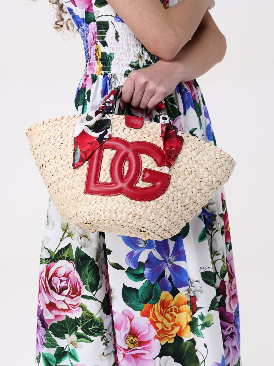 DOLCE & GABBANA: Shoulder bag woman - Red | Dolce & Gabbana