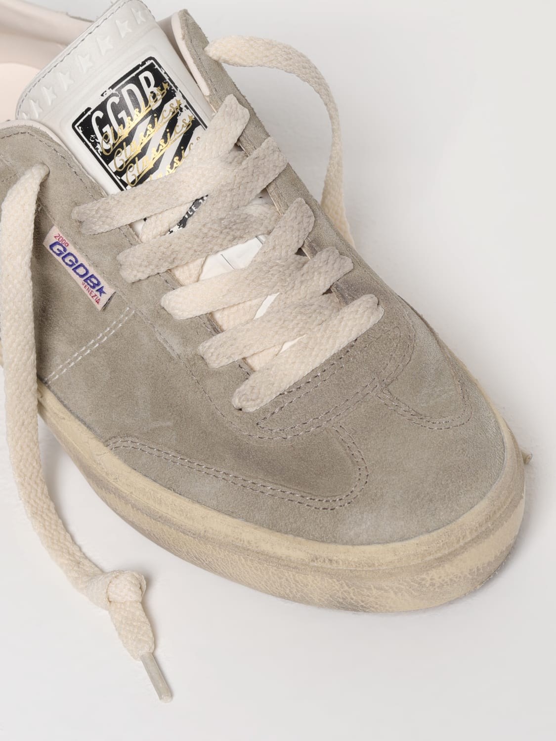 GOLDEN GOOSE SNEAKERS: Sneakers woman Golden Goose, Beige - Img 4