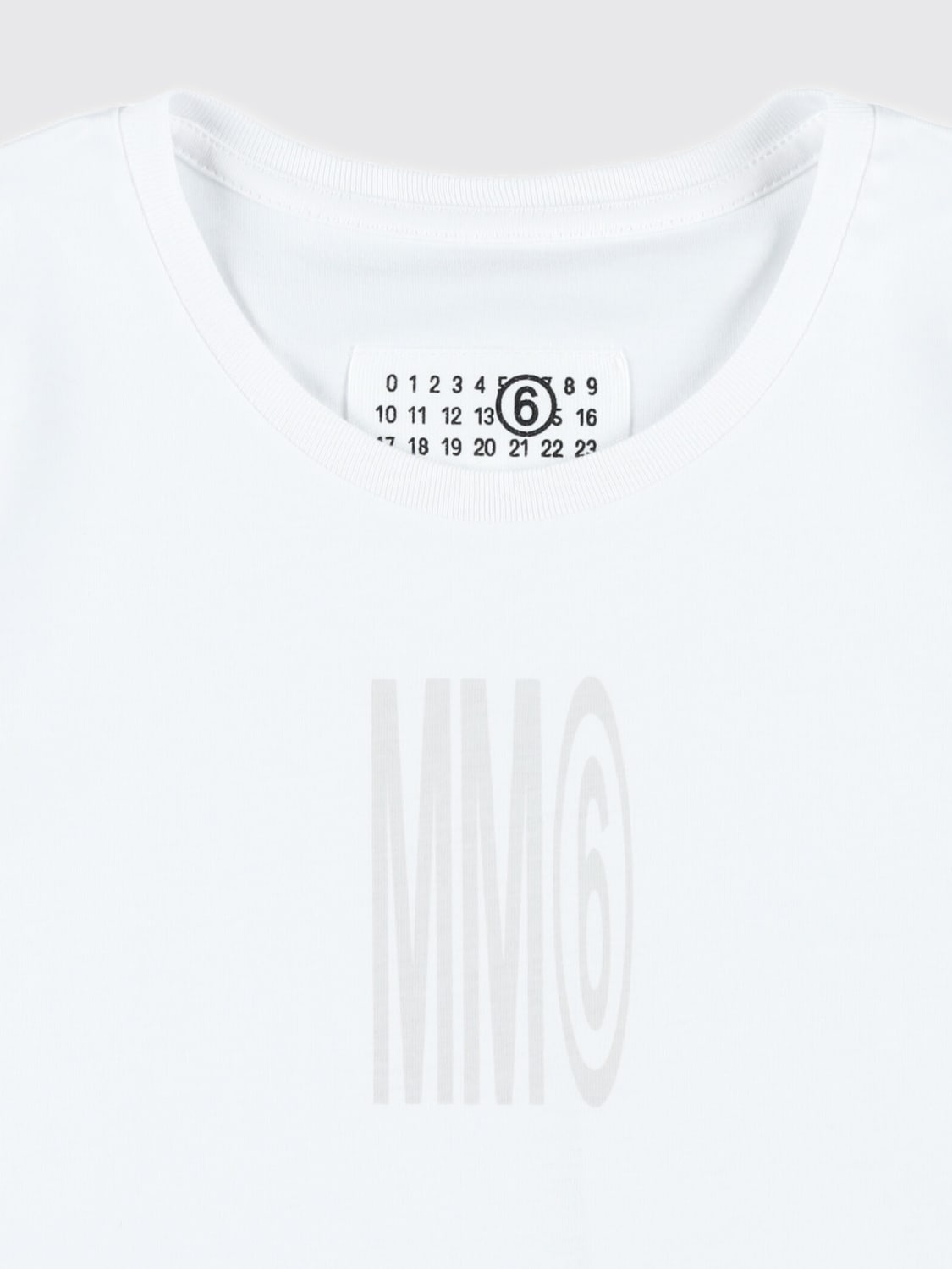 MM6 MAISON MARGIELA T-SHIRT: T-shirt kinder Mm6 Maison Margiela, Weiß - Img 3