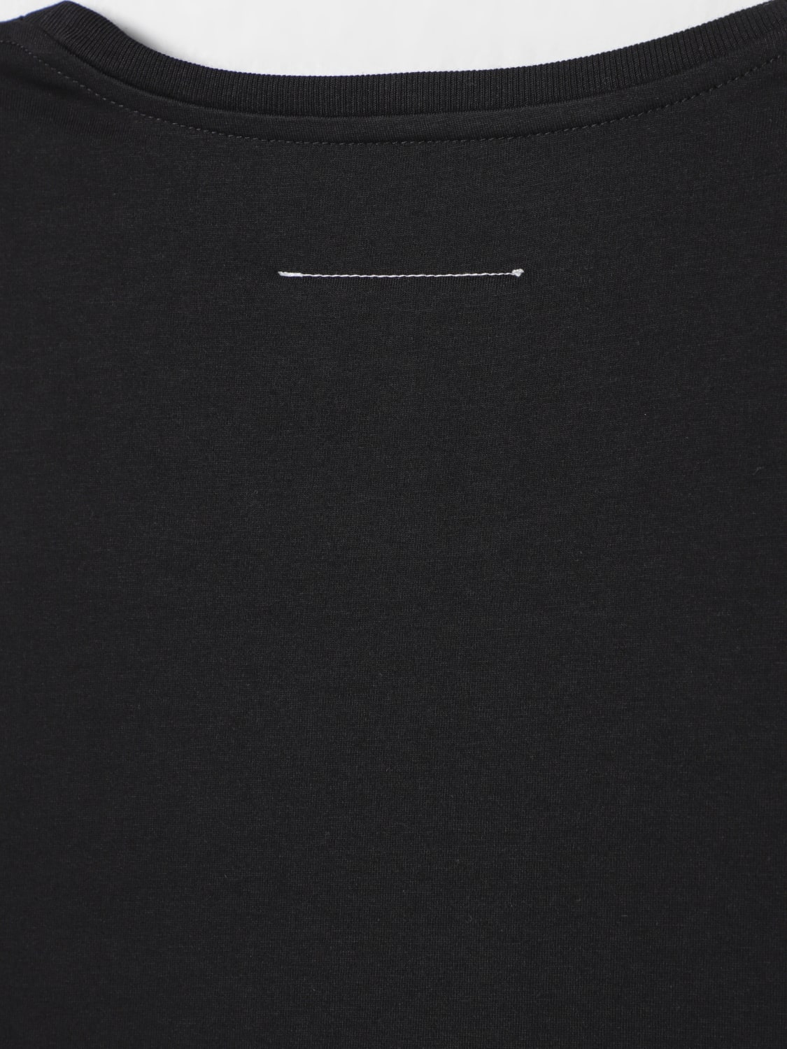 MM6 MAISON MARGIELA T-SHIRT: T-shirt kinder Mm6 Maison Margiela, Schwarz - Img 3
