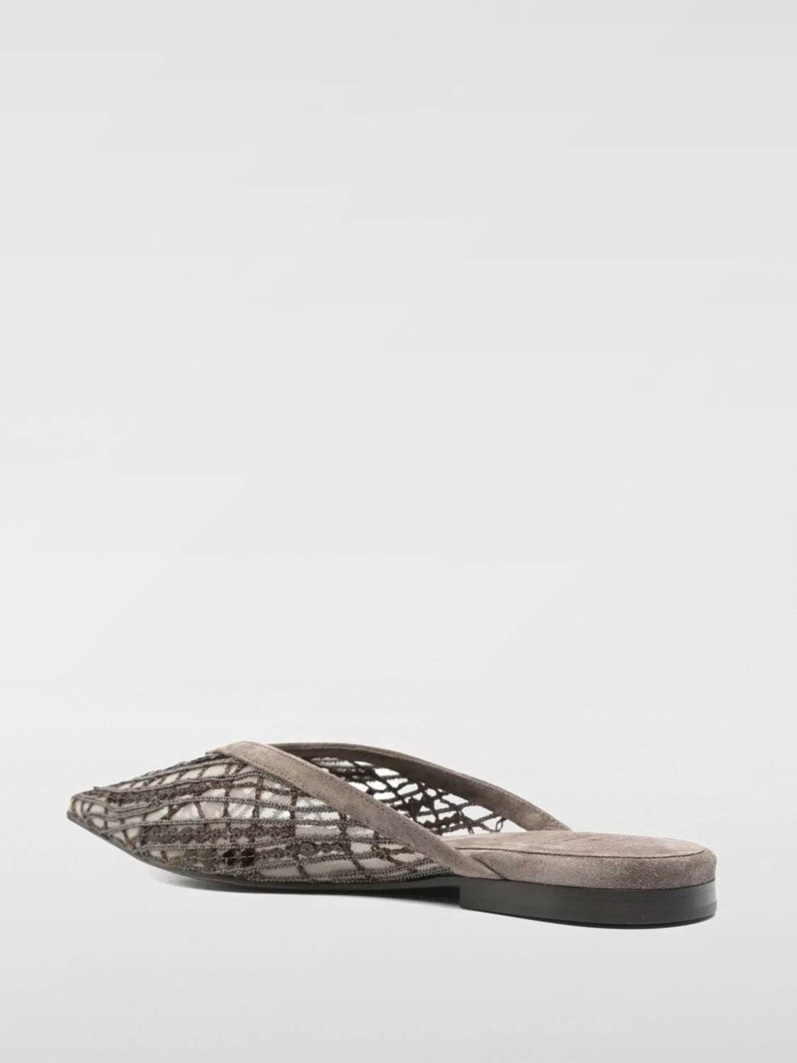 BRUNELLO CUCINELLI SHOES: Shoes woman Brunello Cucinelli, Brown - Img 3