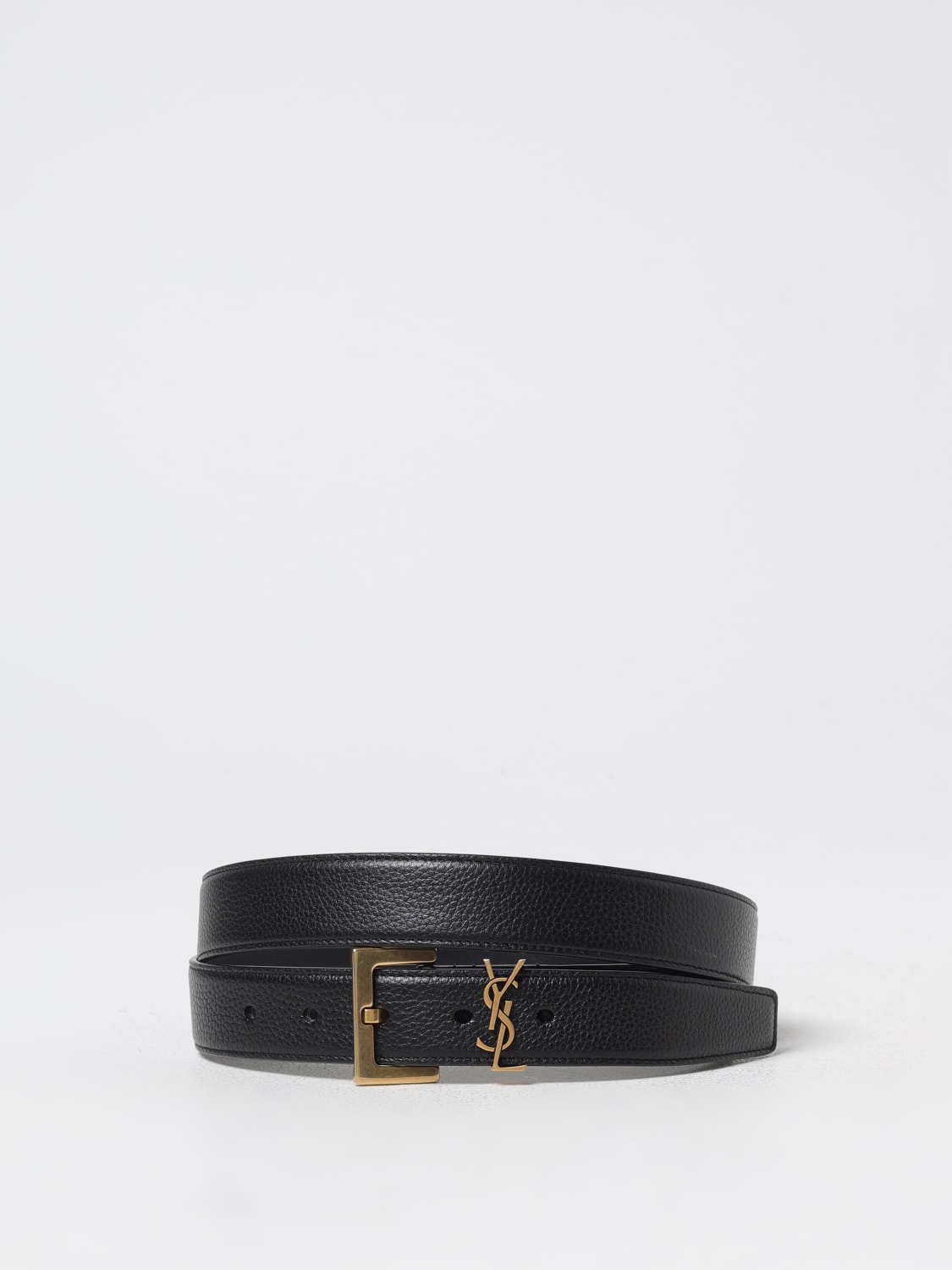 SAINT LAURENT BELT: Belt men Saint Laurent, Black - Img 1