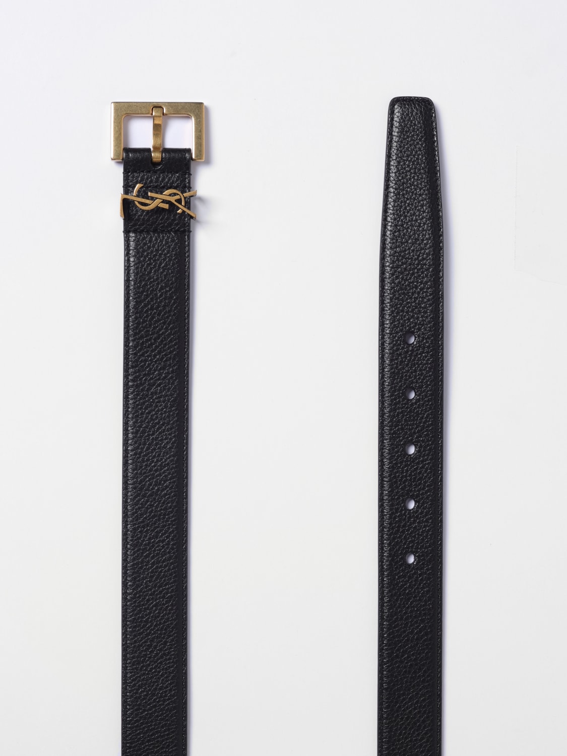 SAINT LAURENT BELT: Belt men Saint Laurent, Black - Img 2