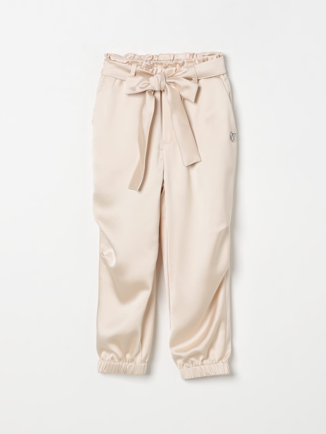 LIU JO PANTS: Pants kids Liu Jo, Beige - Img 1