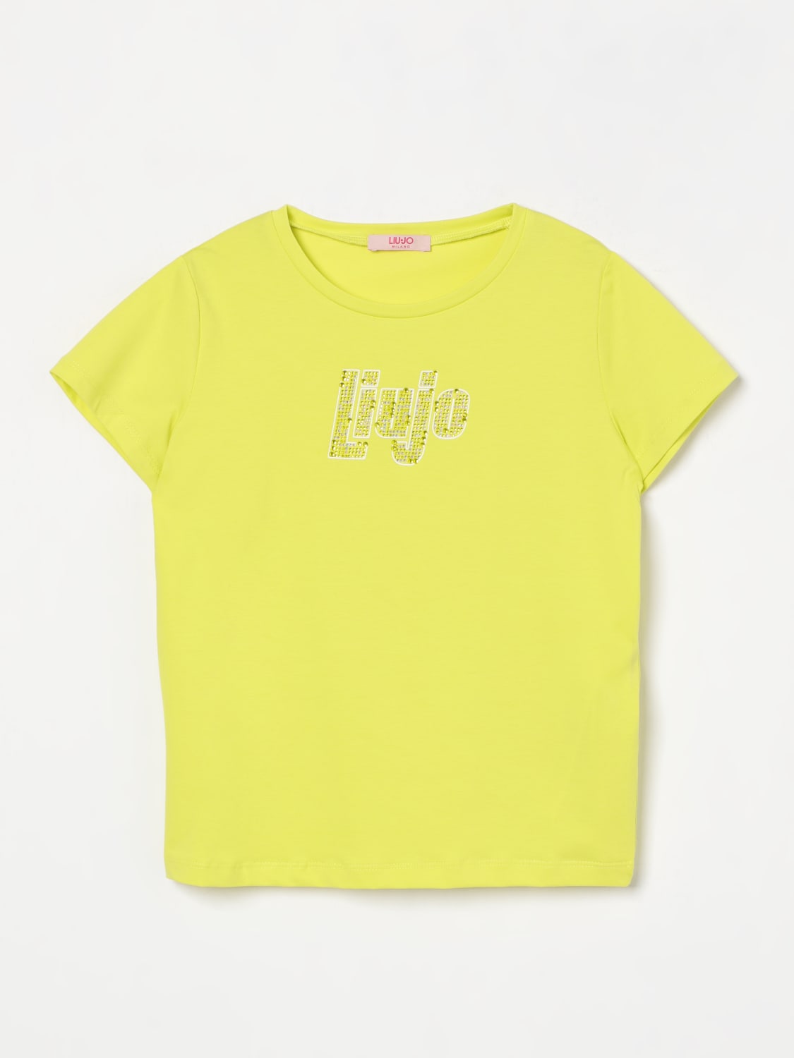 LIU JO T-SHIRT: T-shirt kinder Liu Jo, Limette - Img 1