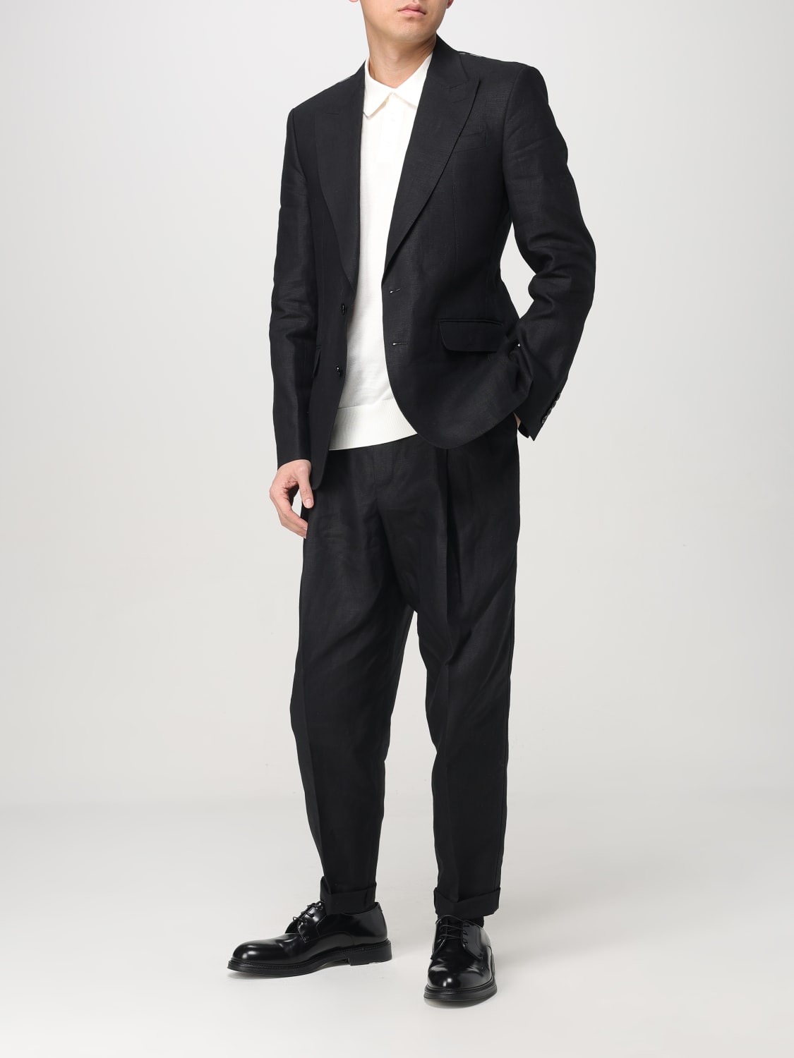 DOLCE & GABBANA JACKET: Jacket men Dolce & Gabbana, Black - Img 2