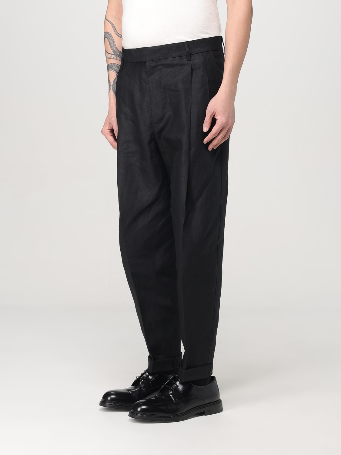 DOLCE & GABBANA PANTS: Pants men Dolce & Gabbana, Black - Img 4