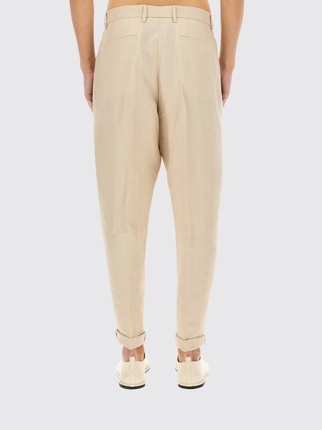 DOLCE & GABBANA PANTS: Pants men Dolce & Gabbana, Beige - Img 3