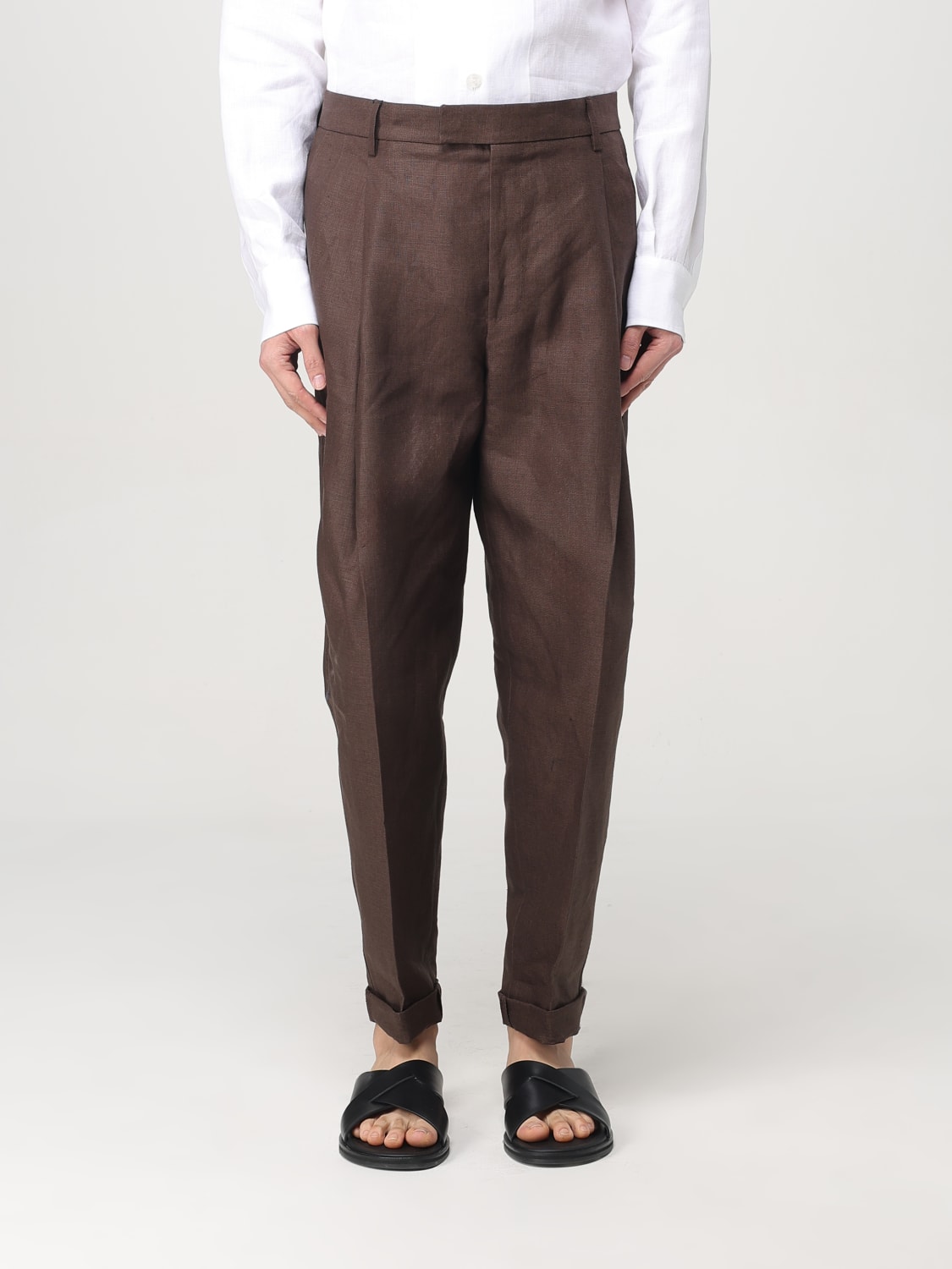 DOLCE & GABBANA PANTS: Pants men Dolce & Gabbana, Brown - Img 1