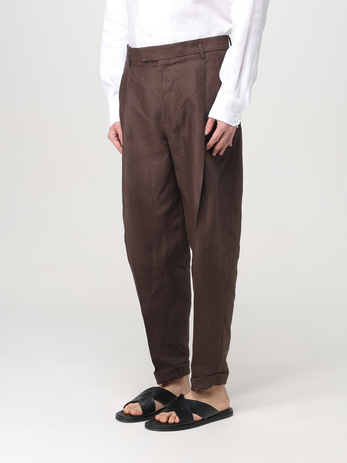DOLCE & GABBANA PANTS: Pants men Dolce & Gabbana, Brown - Img 4