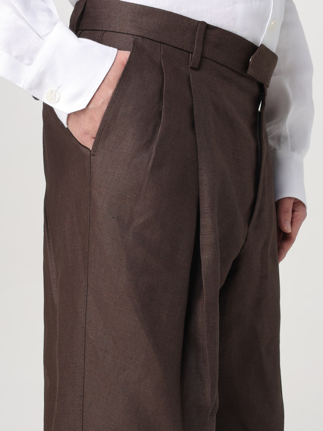 DOLCE & GABBANA PANTS: Pants men Dolce & Gabbana, Brown - Img 5