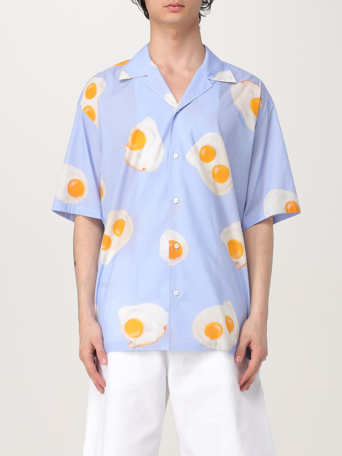 MOSCHINO COUTURE SHIRT: Shirt men Moschino Couture, Multicolor - Img 1