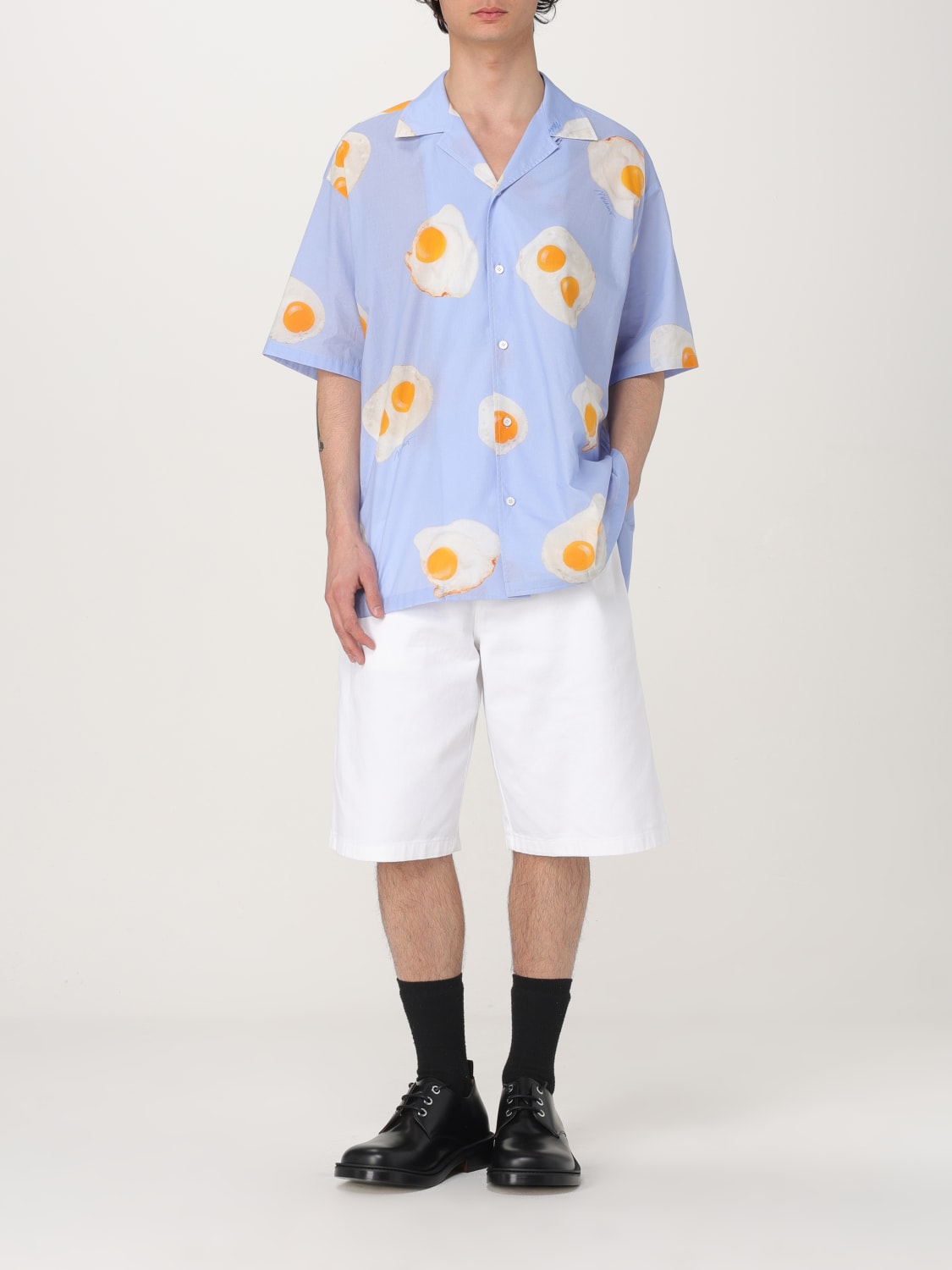 MOSCHINO COUTURE SHIRT: Shirt men Moschino Couture, Multicolor - Img 2