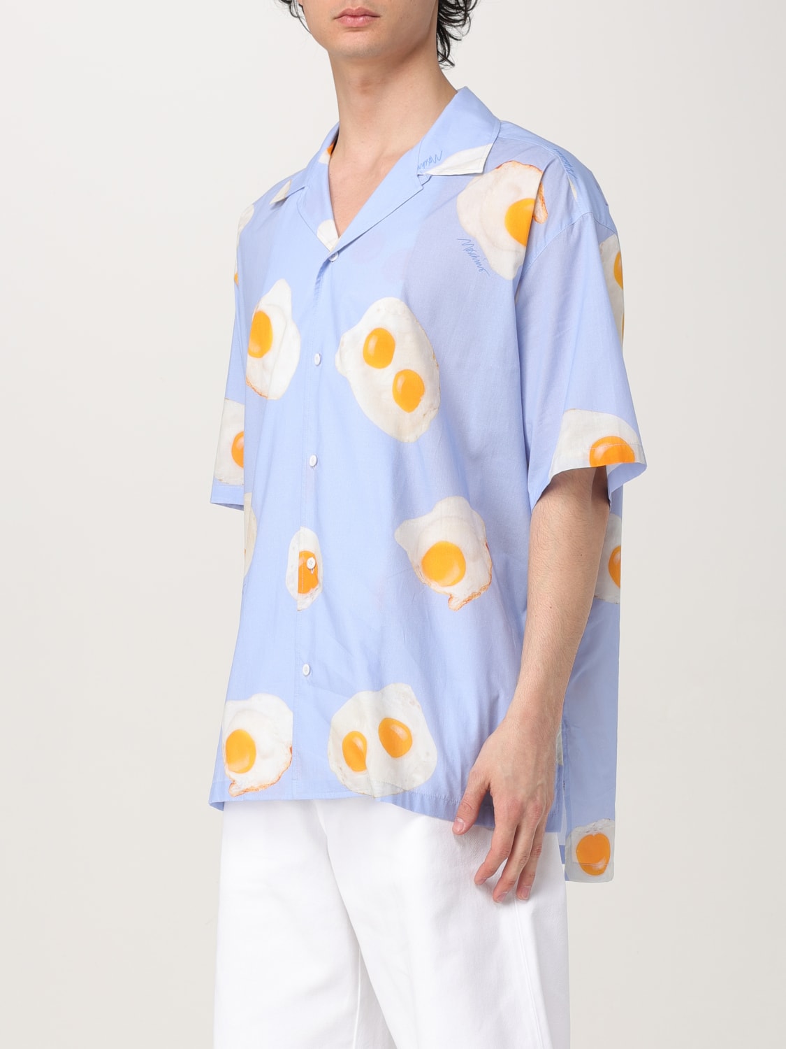 MOSCHINO COUTURE SHIRT: Shirt men Moschino Couture, Multicolor - Img 4