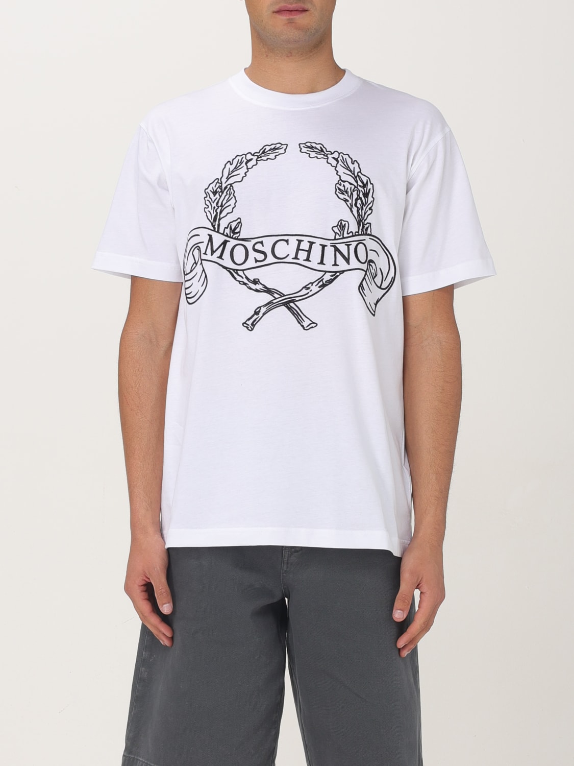 MOSCHINO COUTURE T-SHIRT: T-shirt men Moschino Couture, White - Img 1