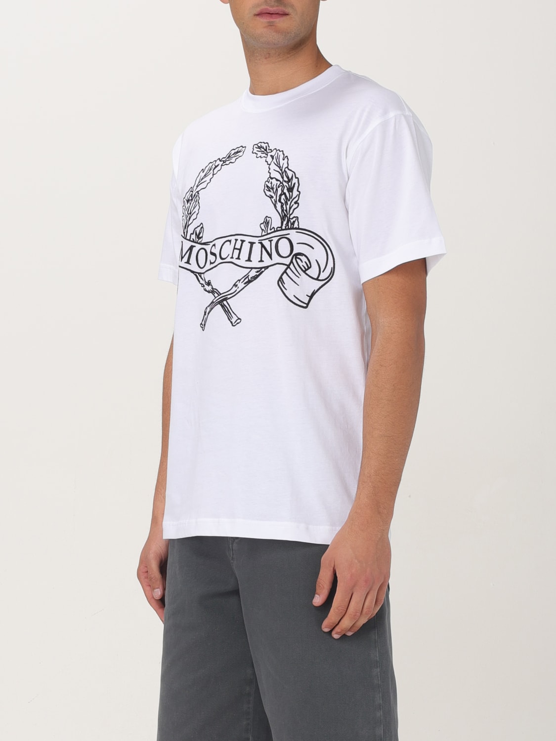 MOSCHINO COUTURE T-SHIRT: T-shirt men Moschino Couture, White - Img 4
