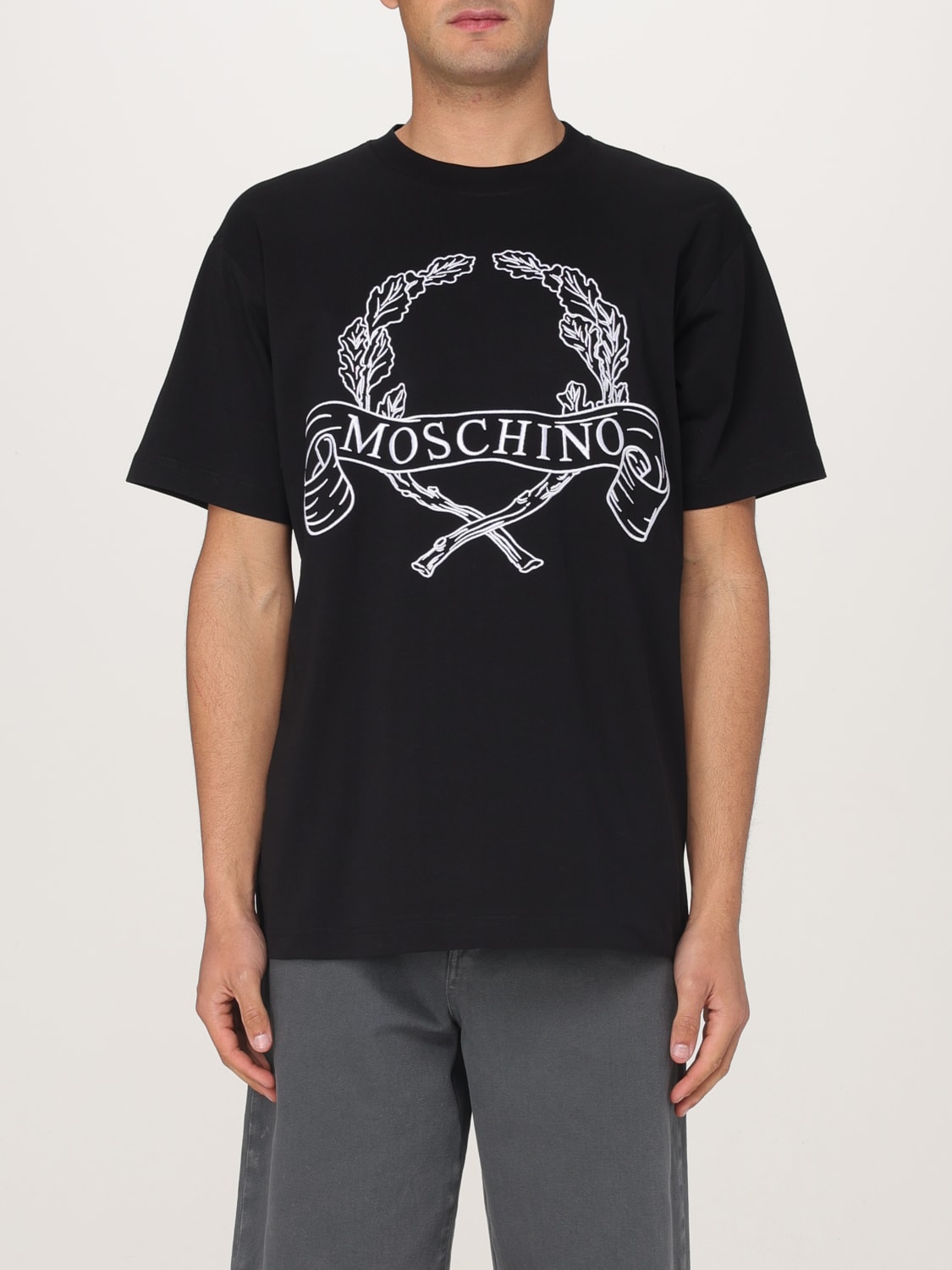 MOSCHINO COUTURE CAMISETA: Camiseta hombre Moschino Couture, Negro - Img 1