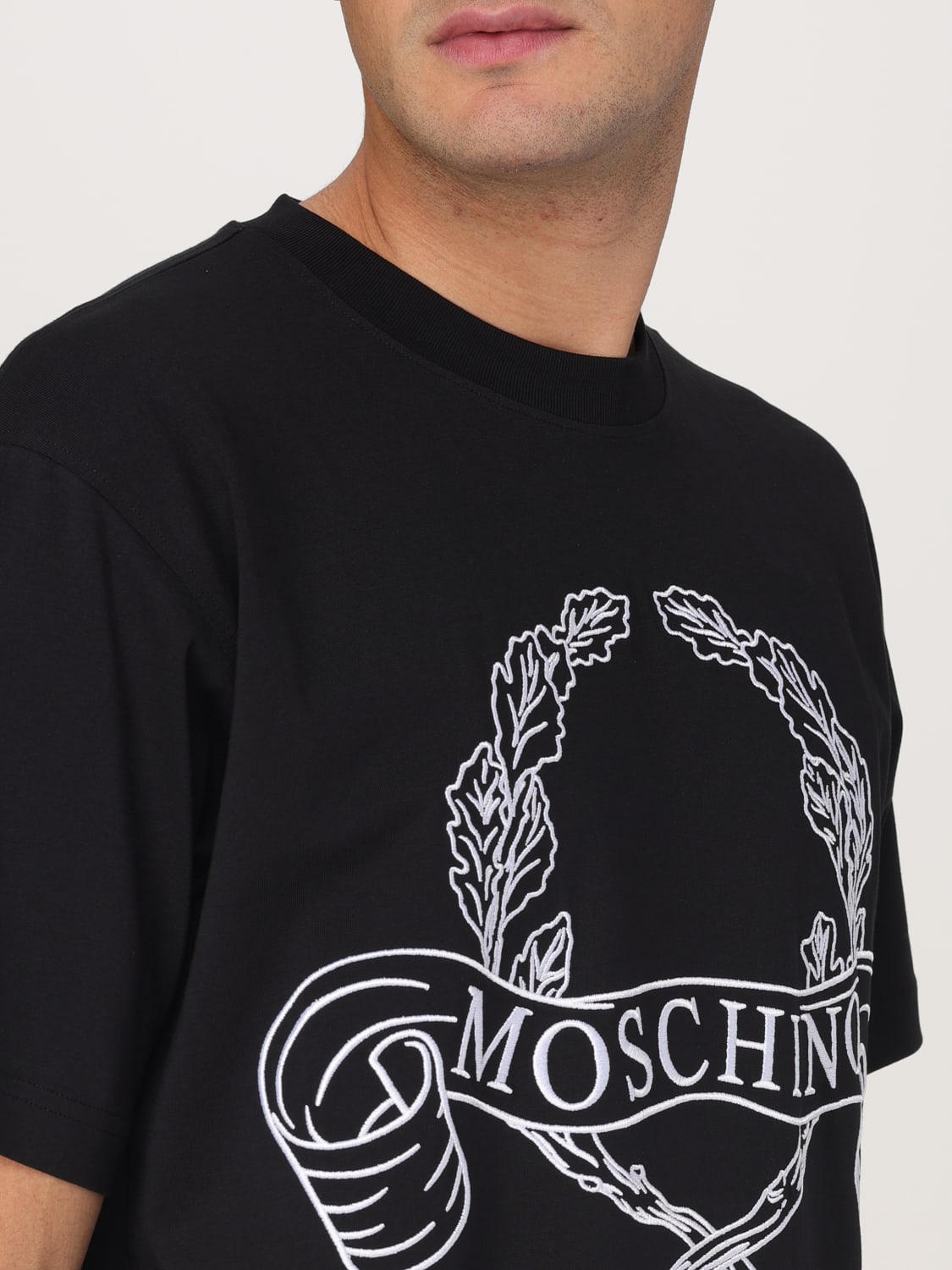 MOSCHINO COUTURE CAMISETA: Camiseta hombre Moschino Couture, Negro - Img 5