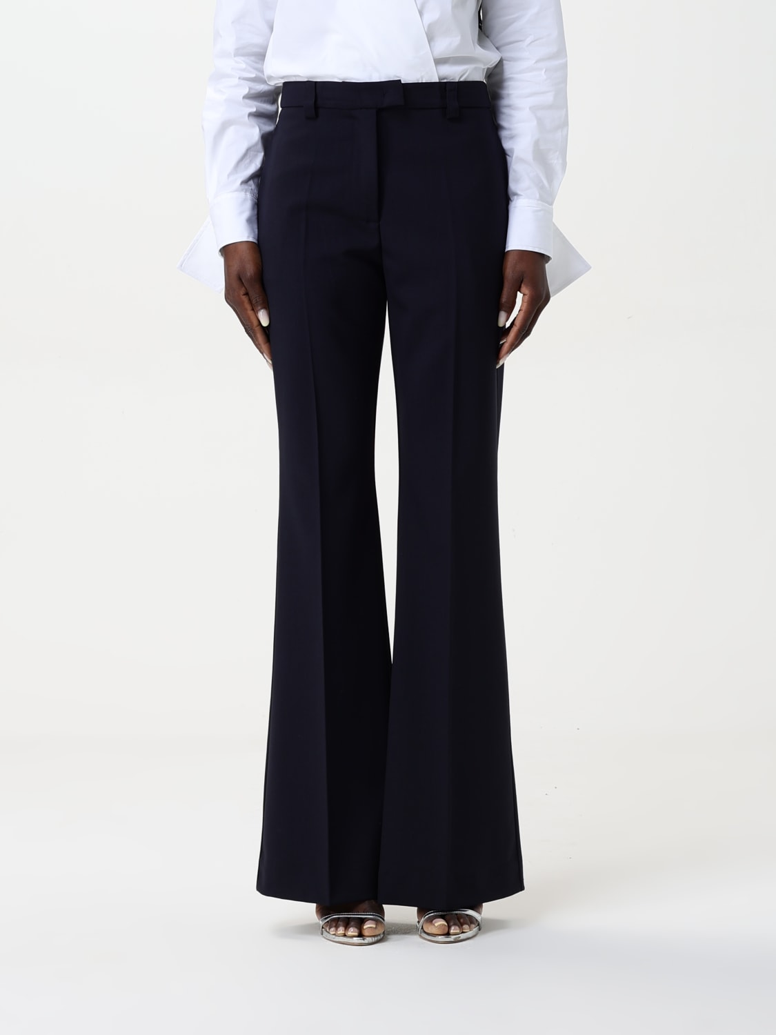 パンツ LIVIANA CONTI Woman Pants Blue L4WN72 N08-0 LIVIANA CONTI: Pants woman - Blue | Liviana Conti pants